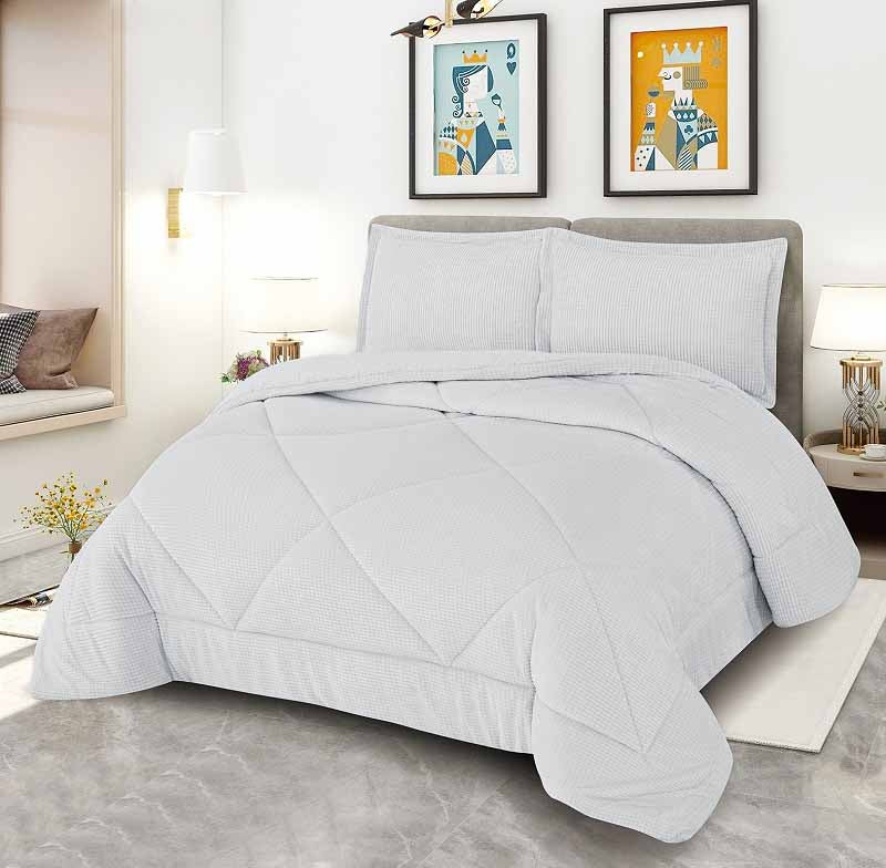 Edredón de nubes - Gris plateado