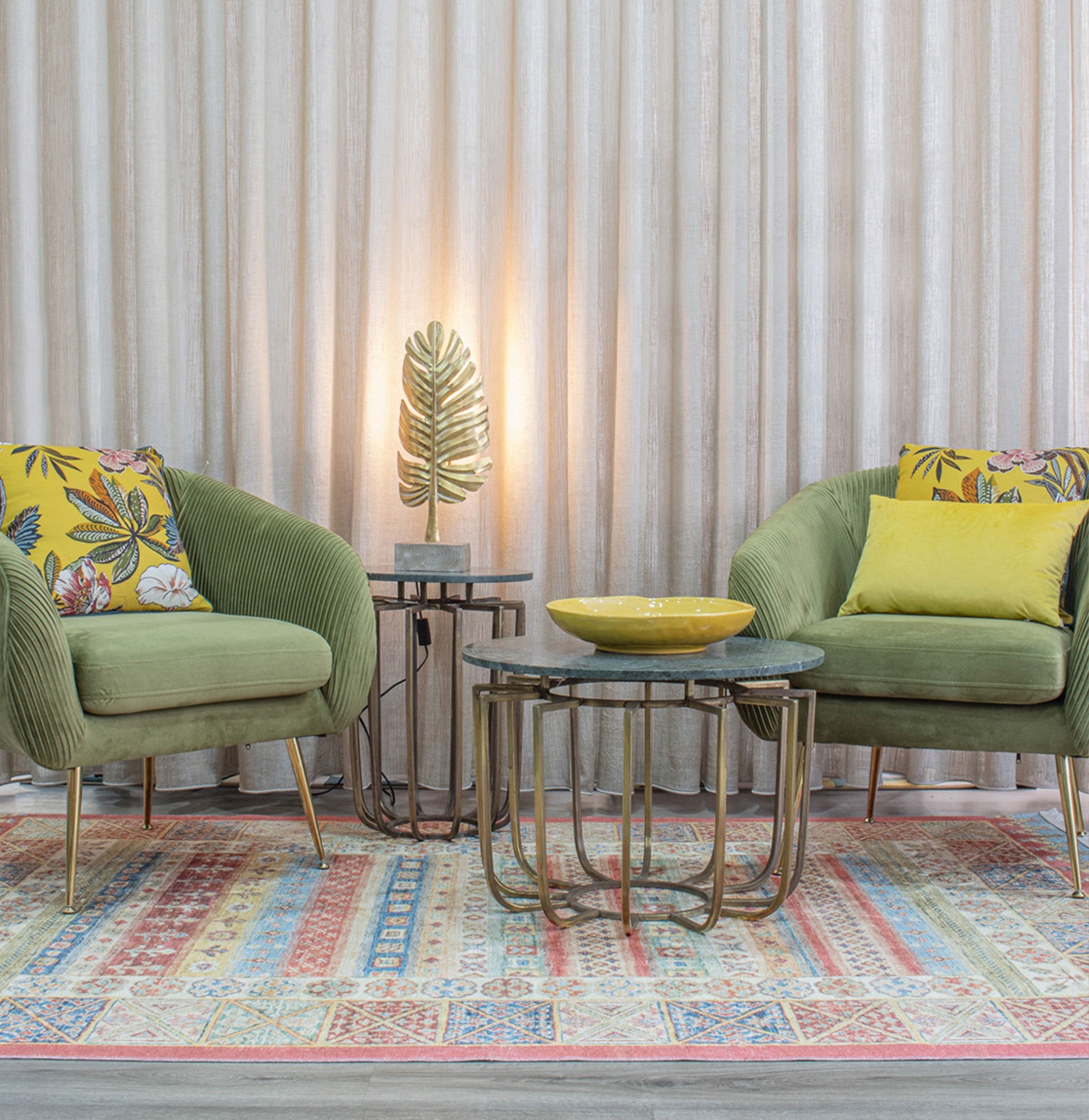 Alfombra de lona antigua 1