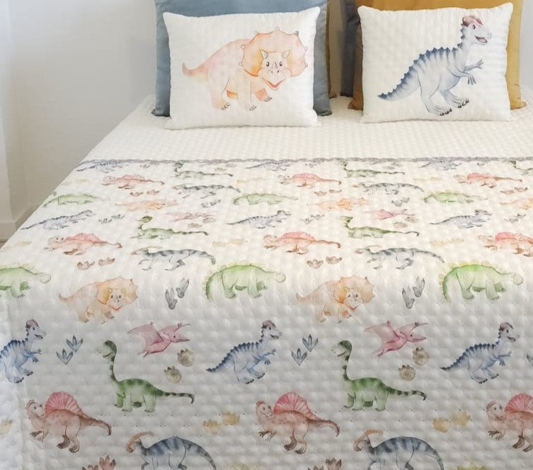 Colcha Bouti Infantil Dinosaurio