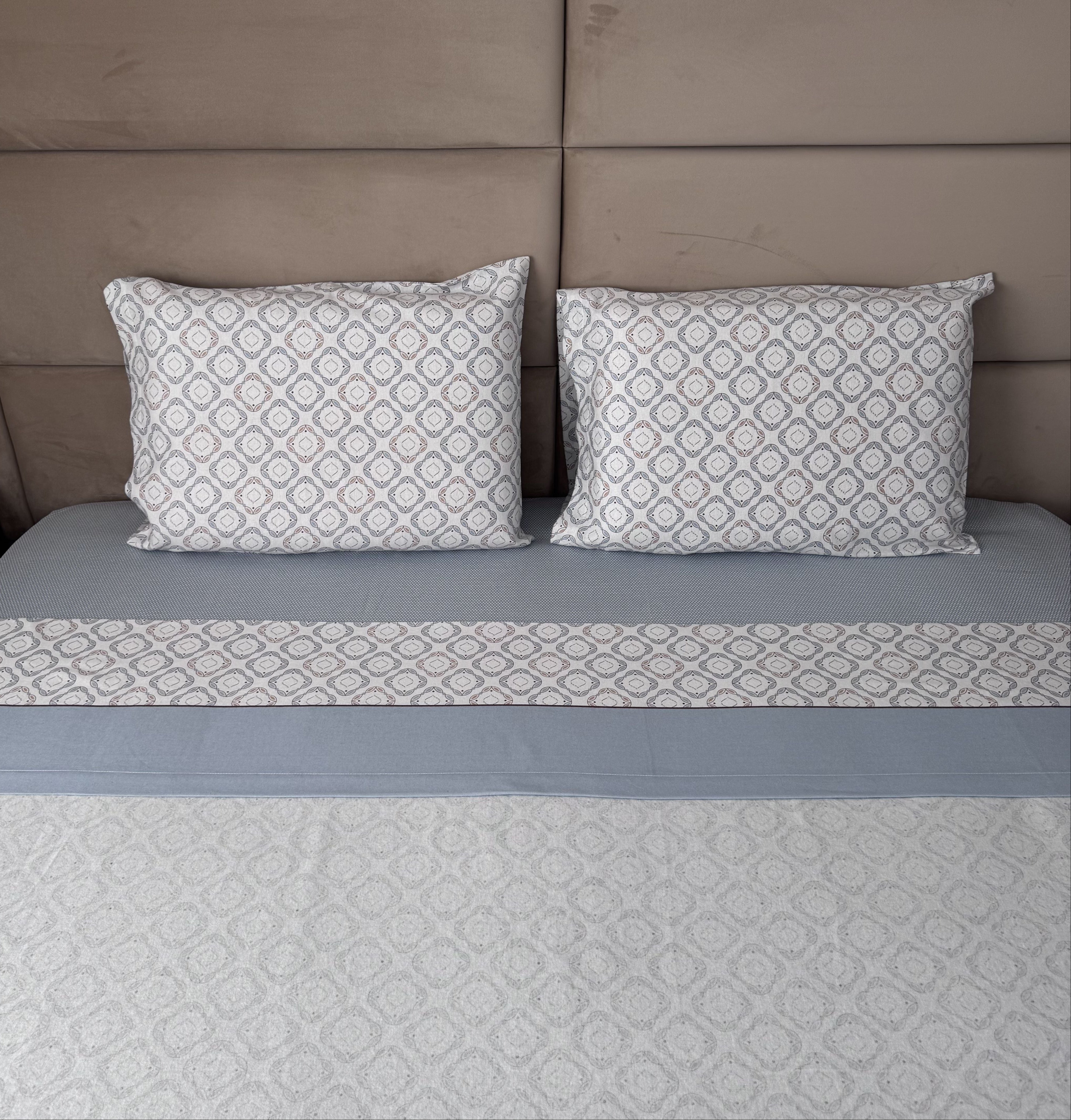 Sábanas de franela azul Atlas