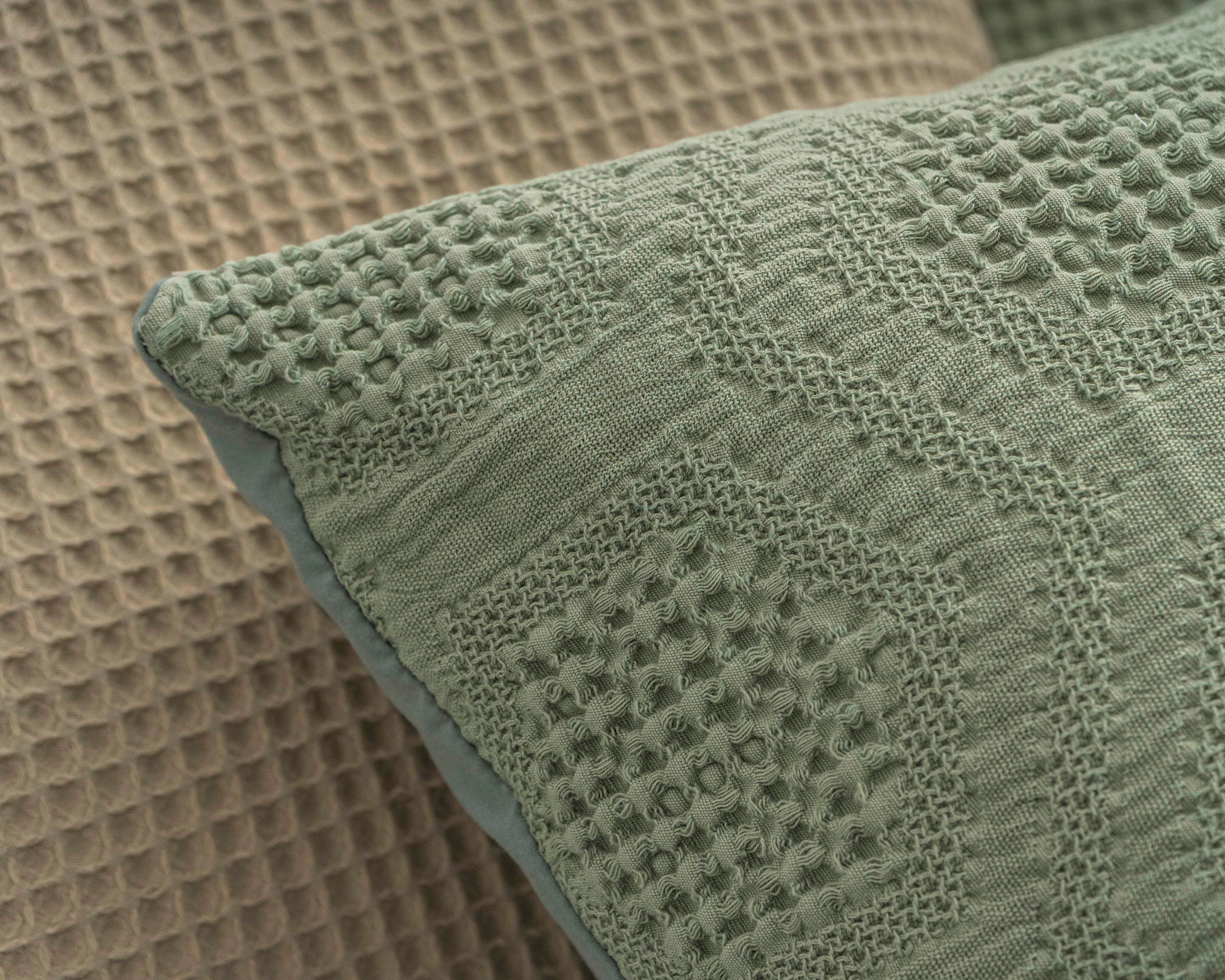 Colcha Jacquard Búzios Verde
