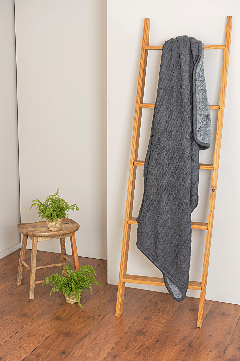 Manta de cordero de cachemira