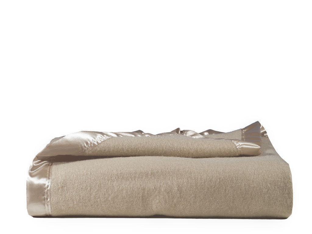 Manta de lana para la industria hotelera.