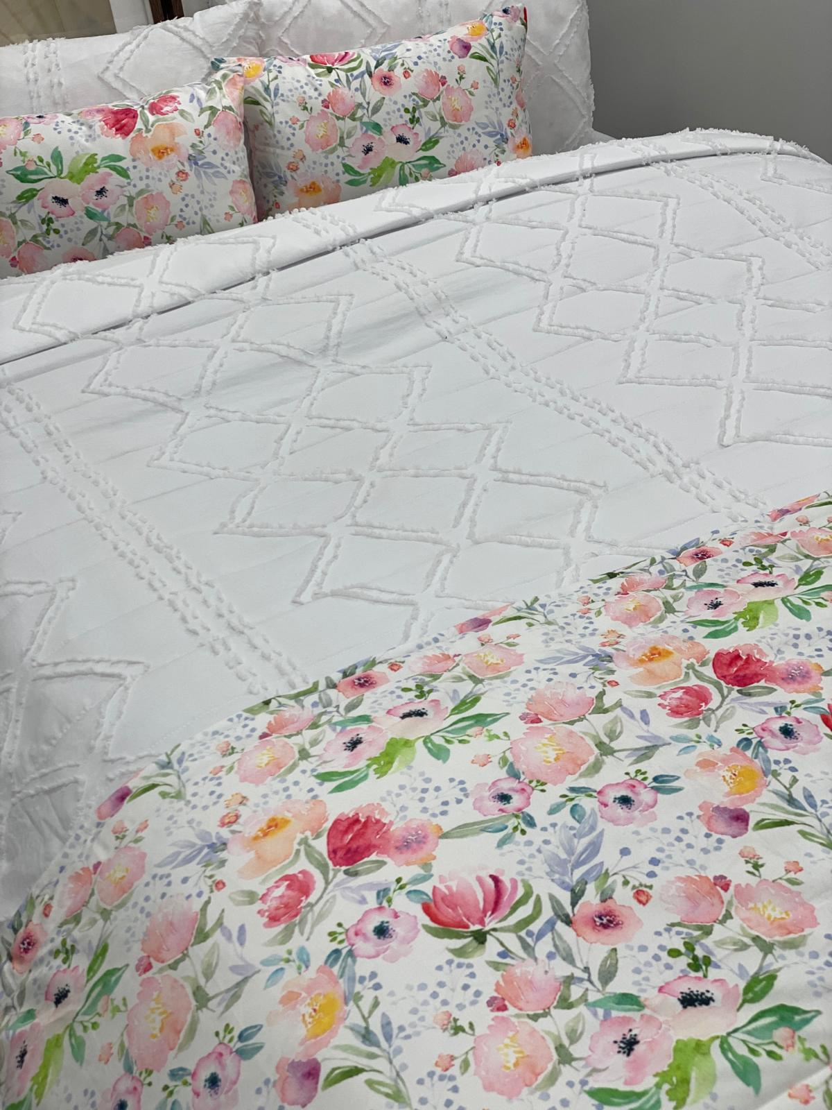 Cojines/alfombrillas de terciopelo floral