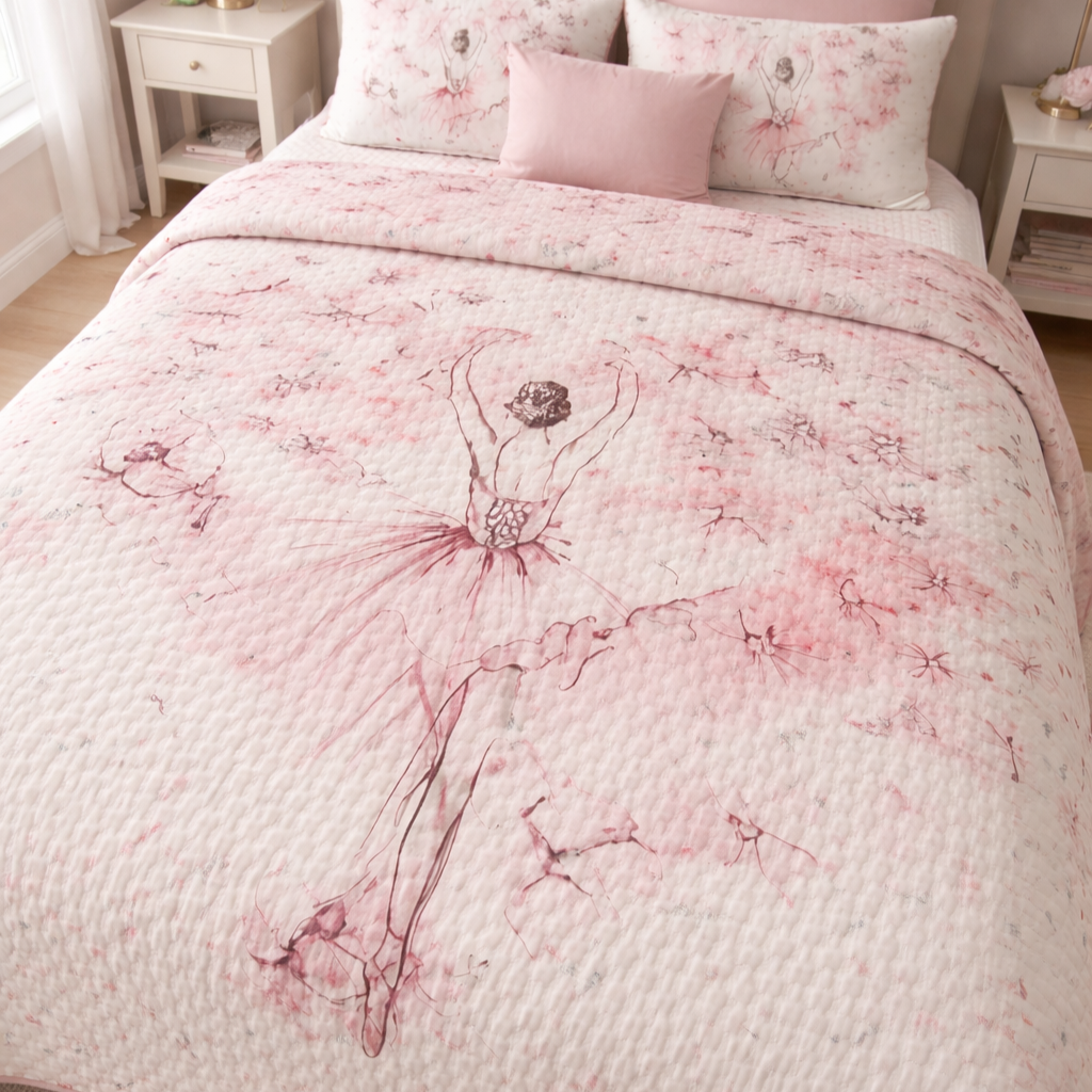 Colcha Bouti Infantil Bailarina