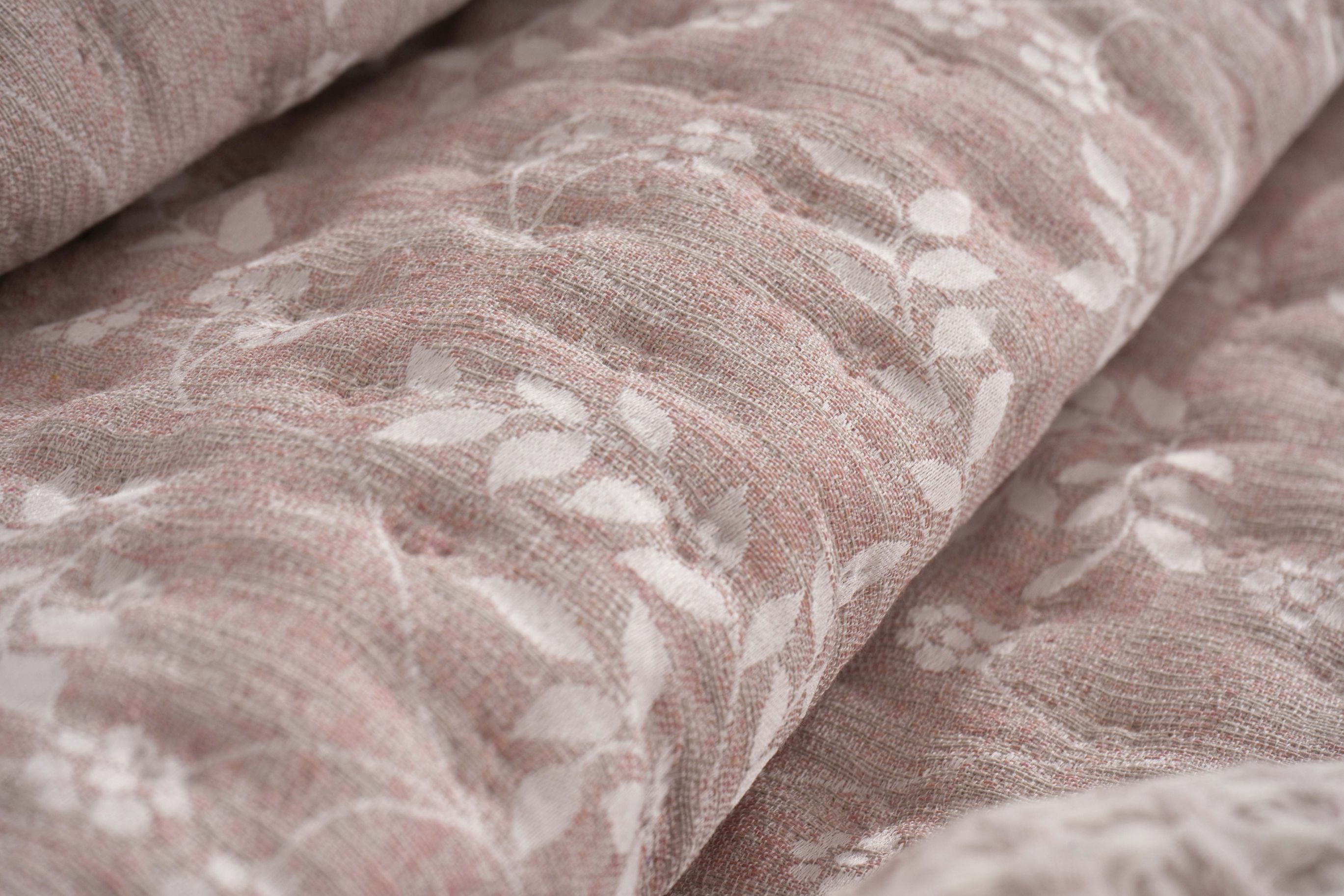 Colcha Jacquard Hibisco