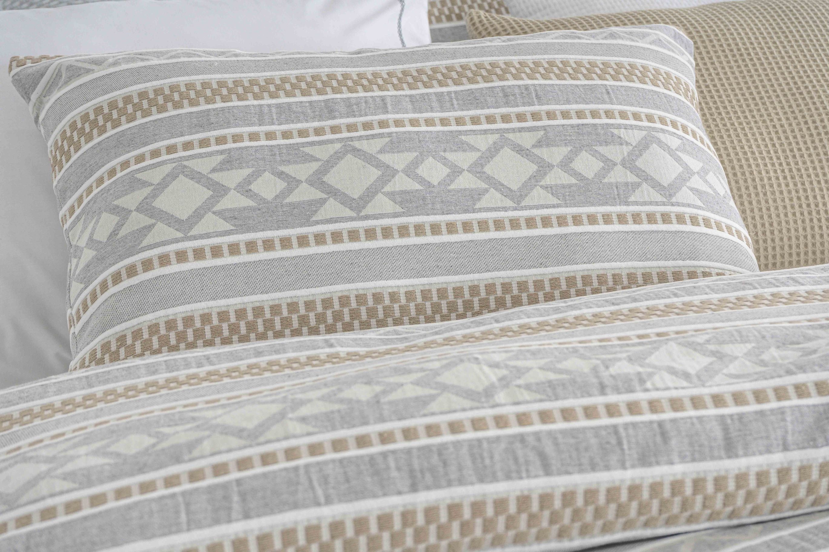 Funda nórdica gris menta