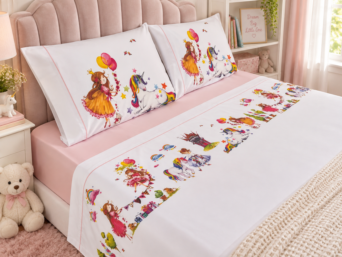 Sábanas de unicornio