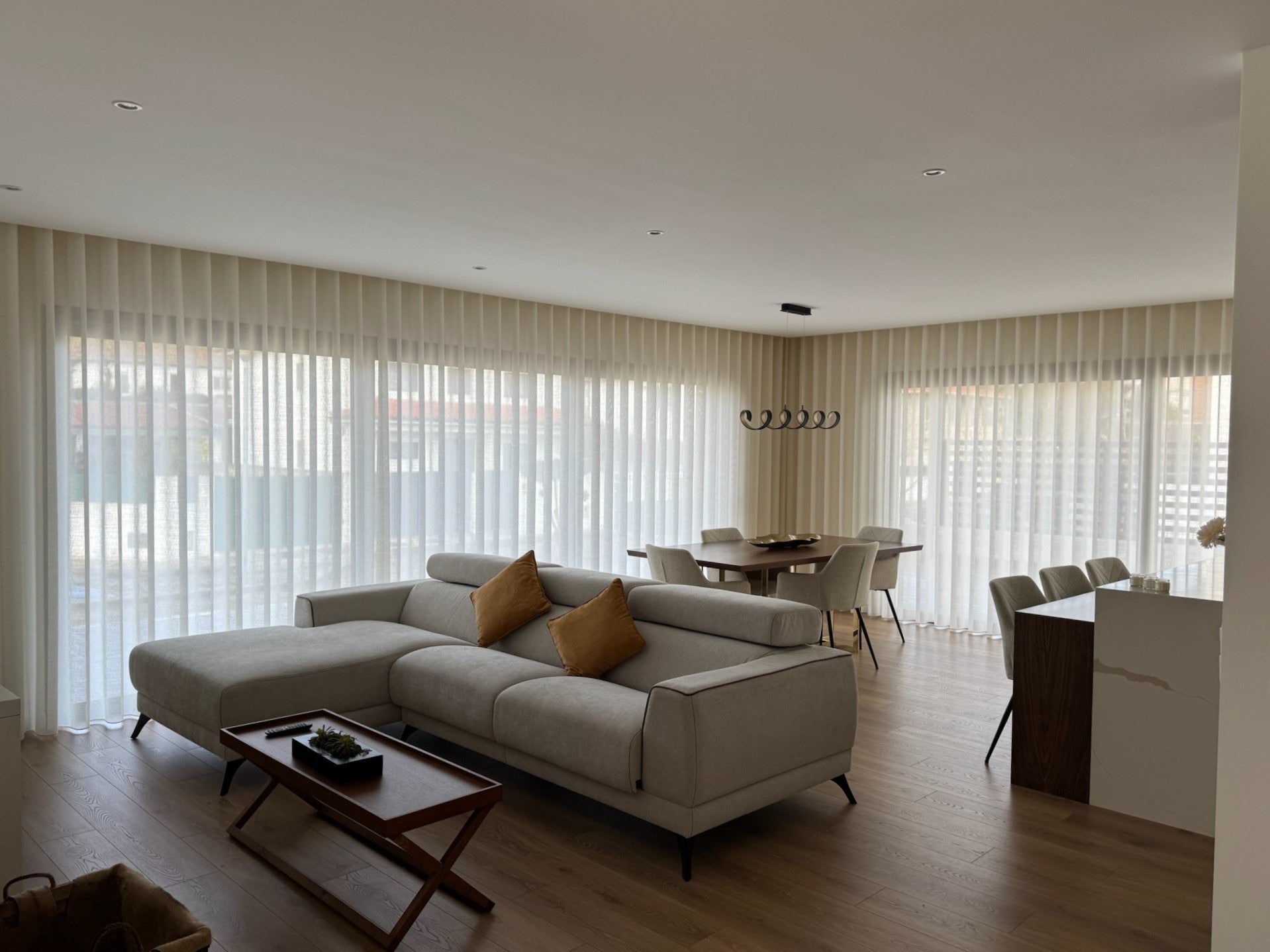 Cortina de ondas con canal - Imperial