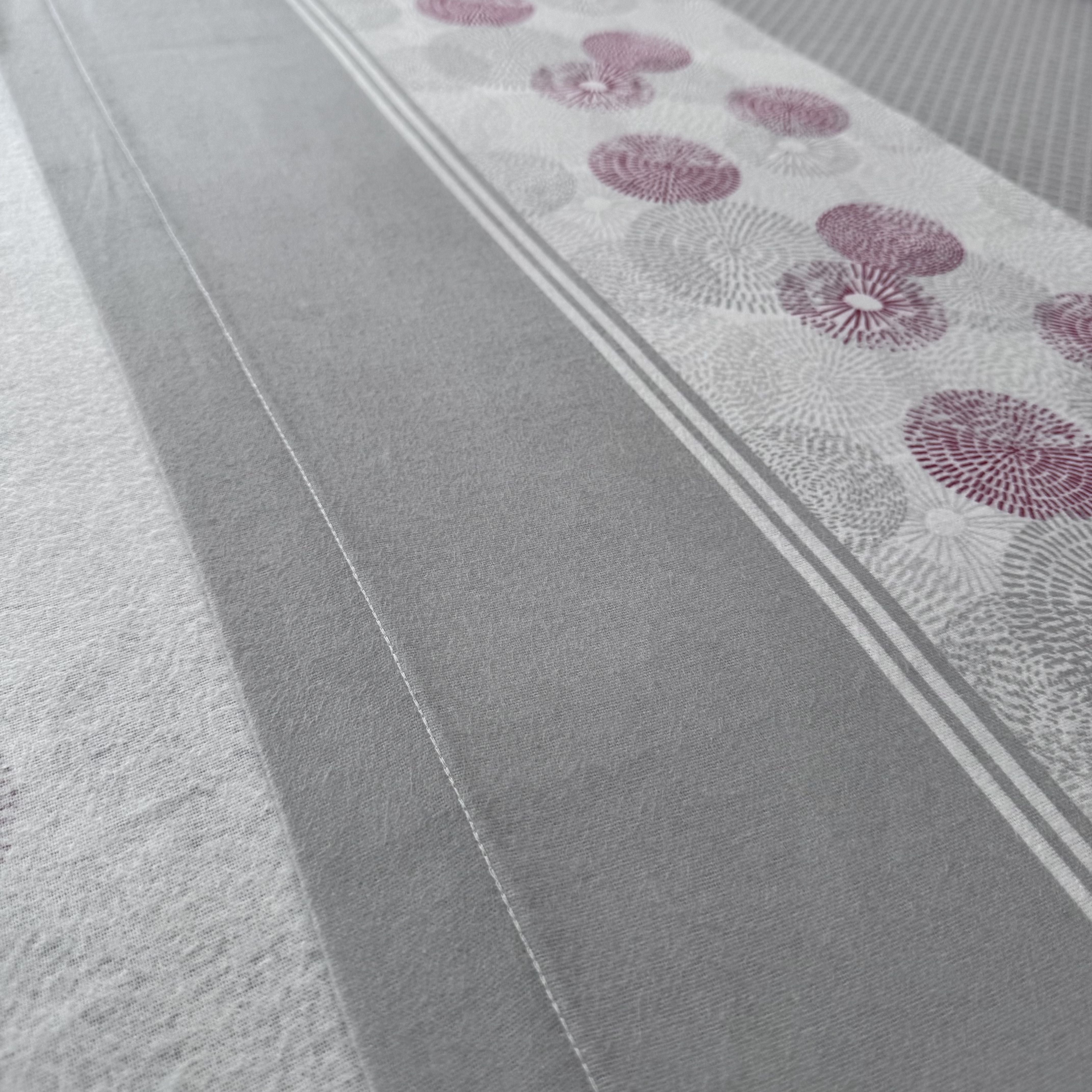 Sábanas de franela Bloom Gray