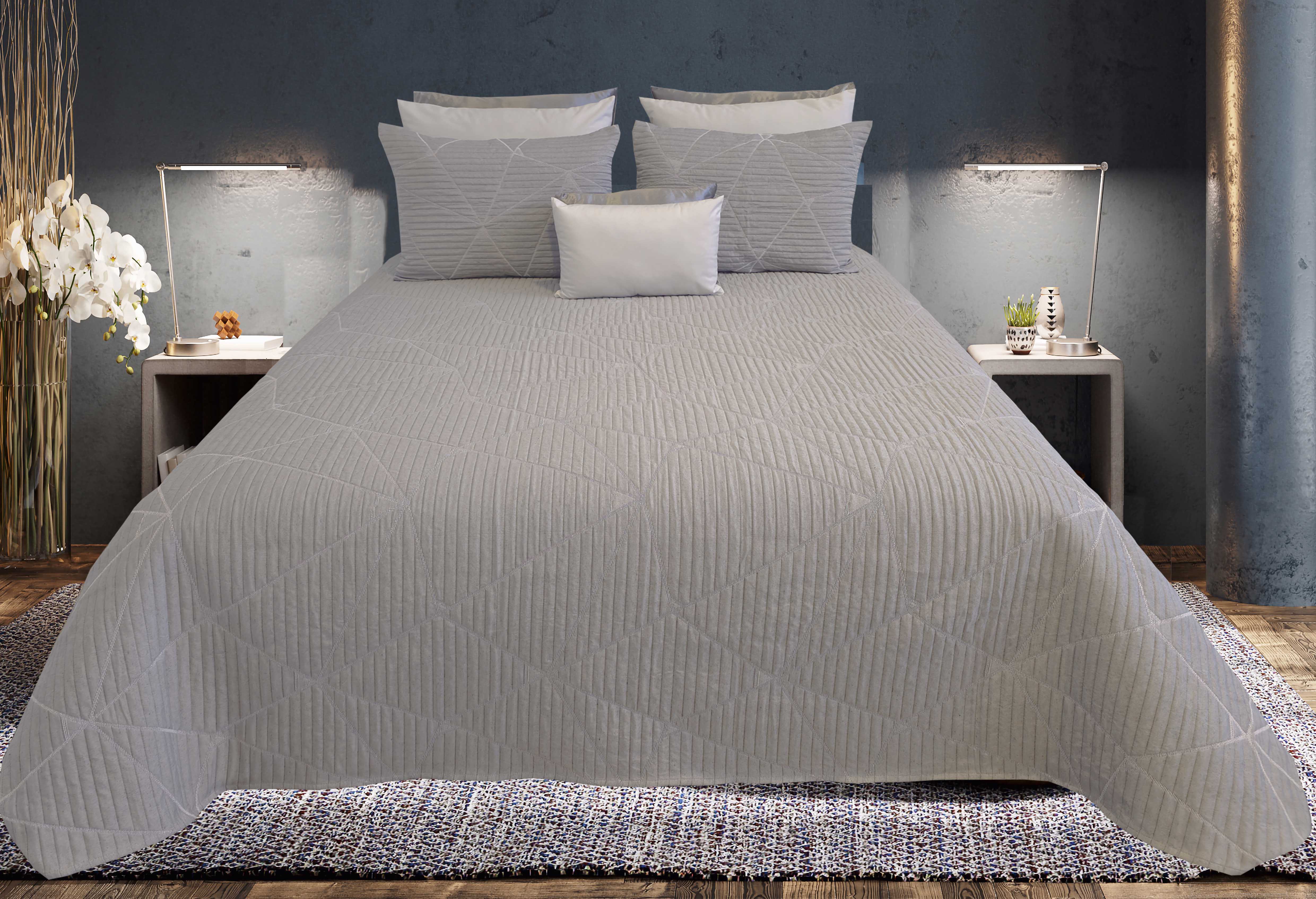 Cubrecama de verano Capri gris