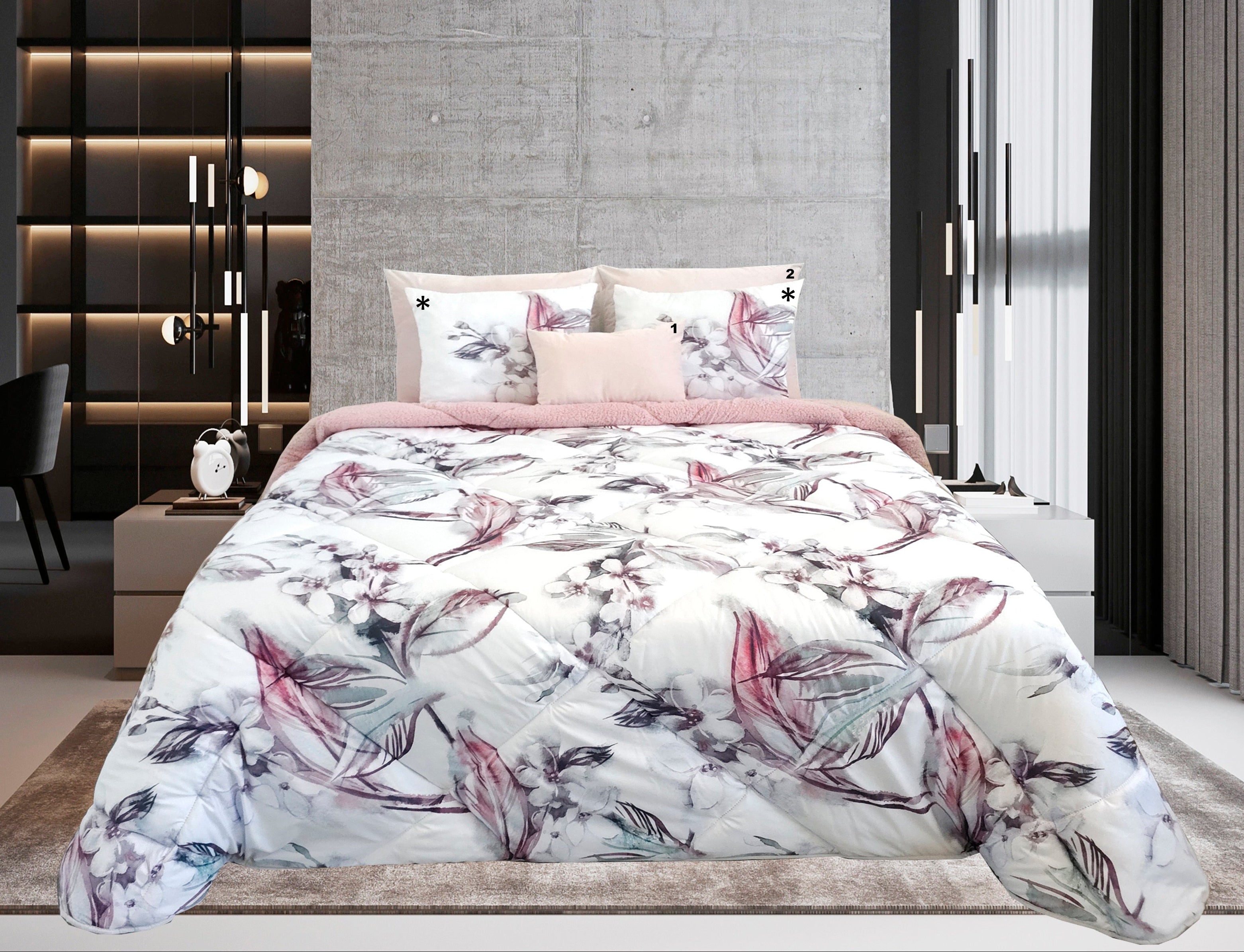 Edredón de piel de cordero Portofino