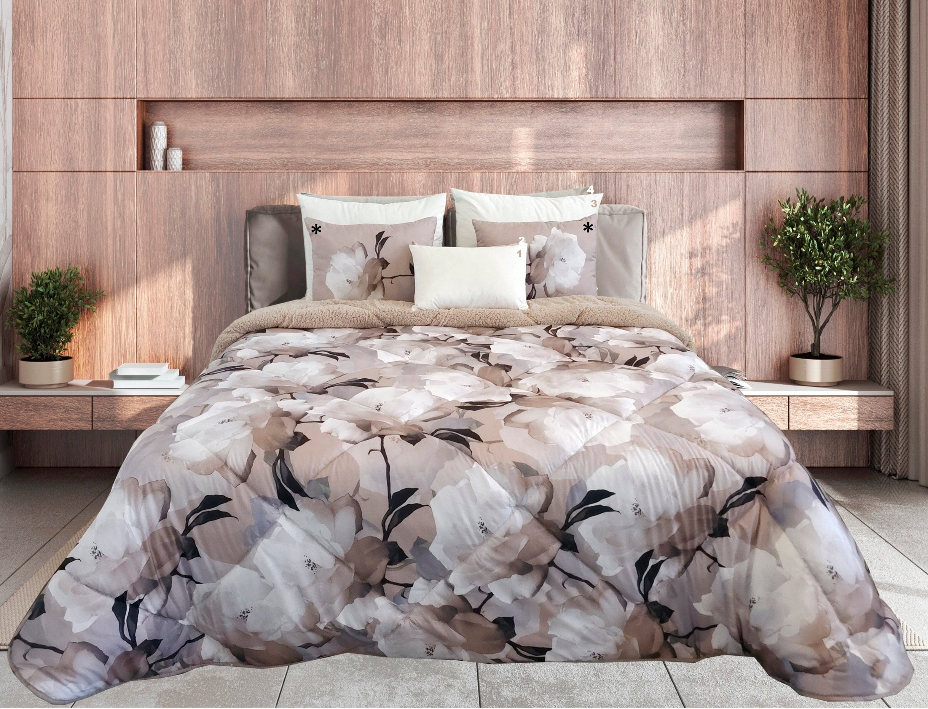 Edredón de cordero Santi