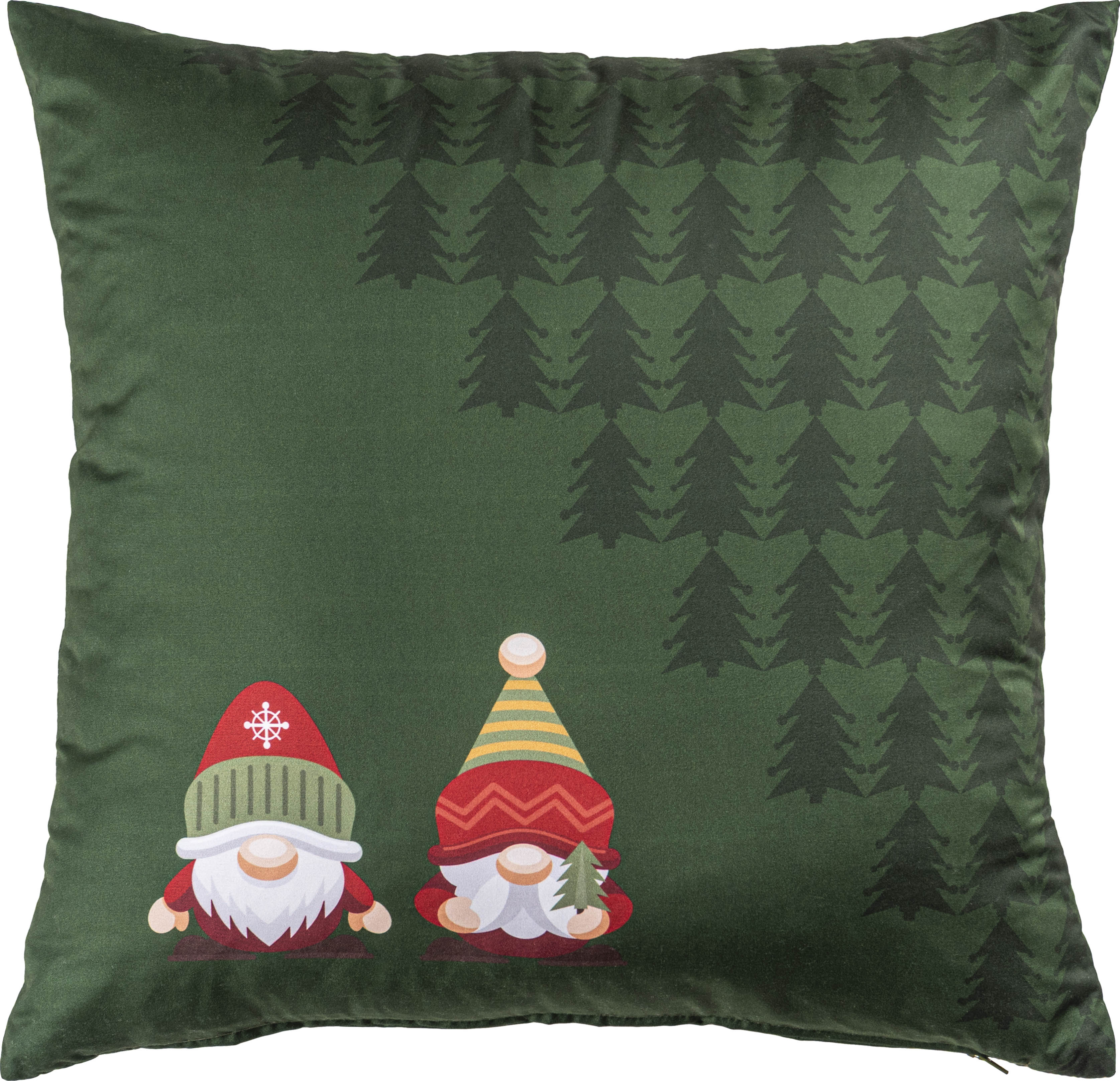 Almohada decorativa con cascabeles navideños