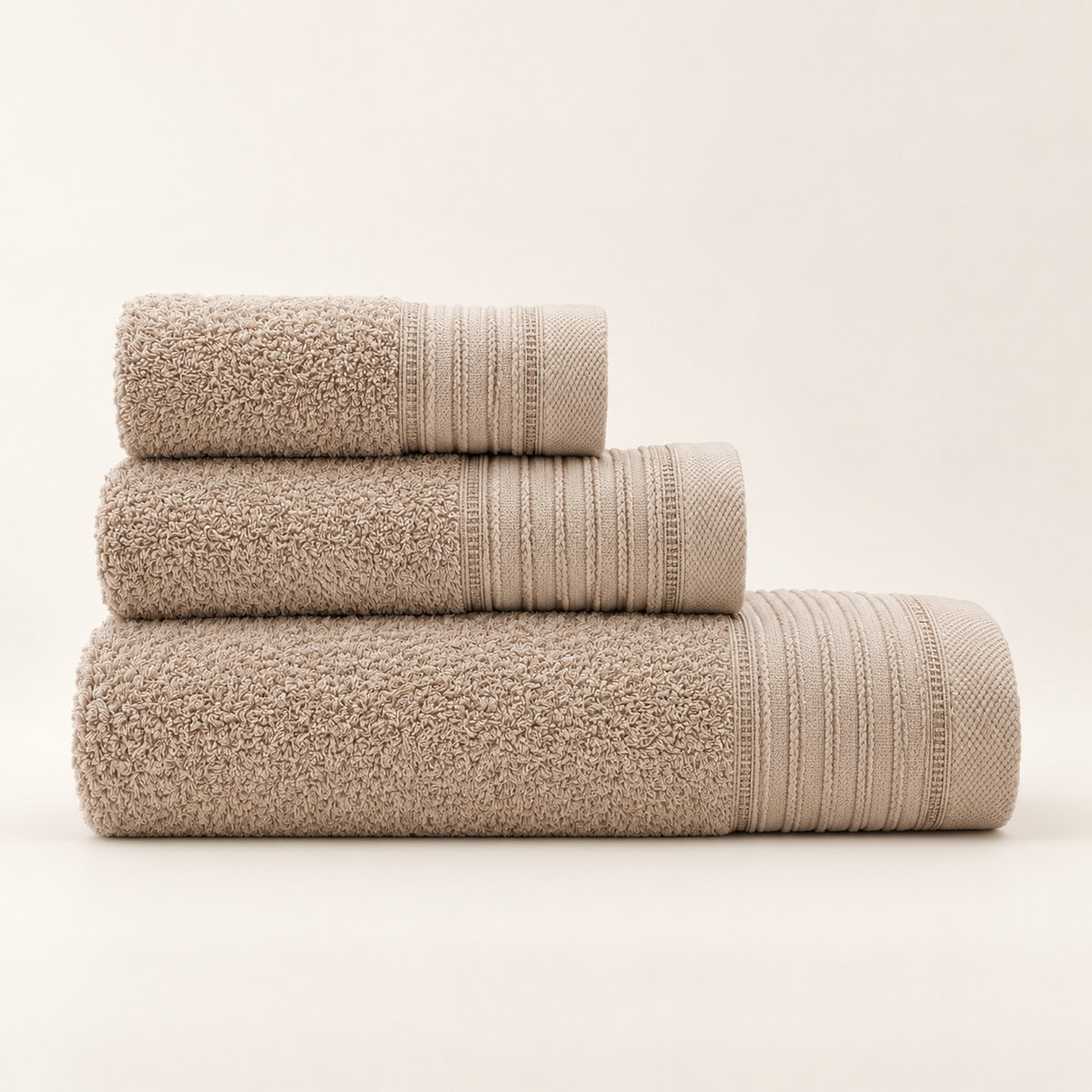 Juego de Baño de Chenil Beige
