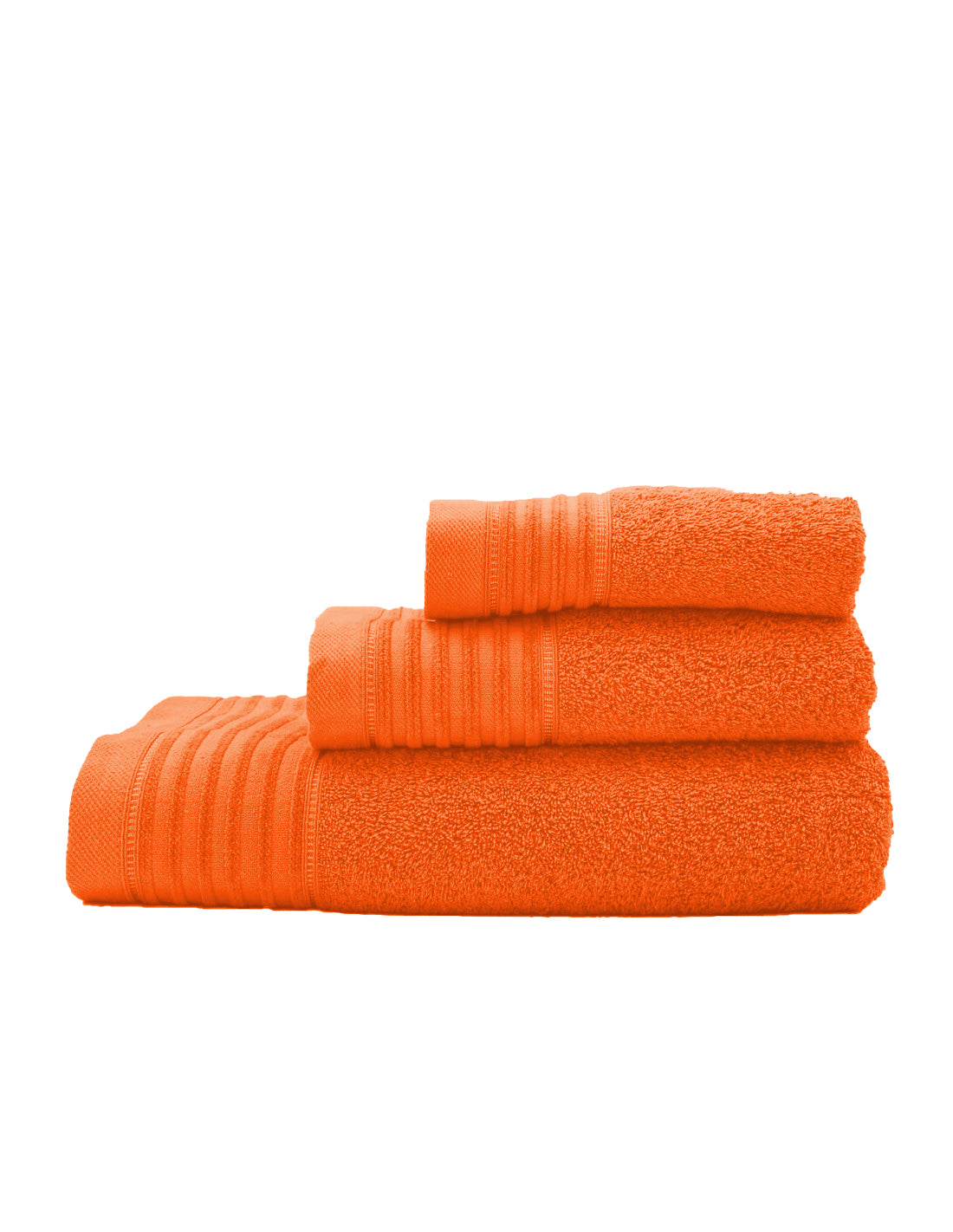 Juego de Baño de Chenilla Naranja