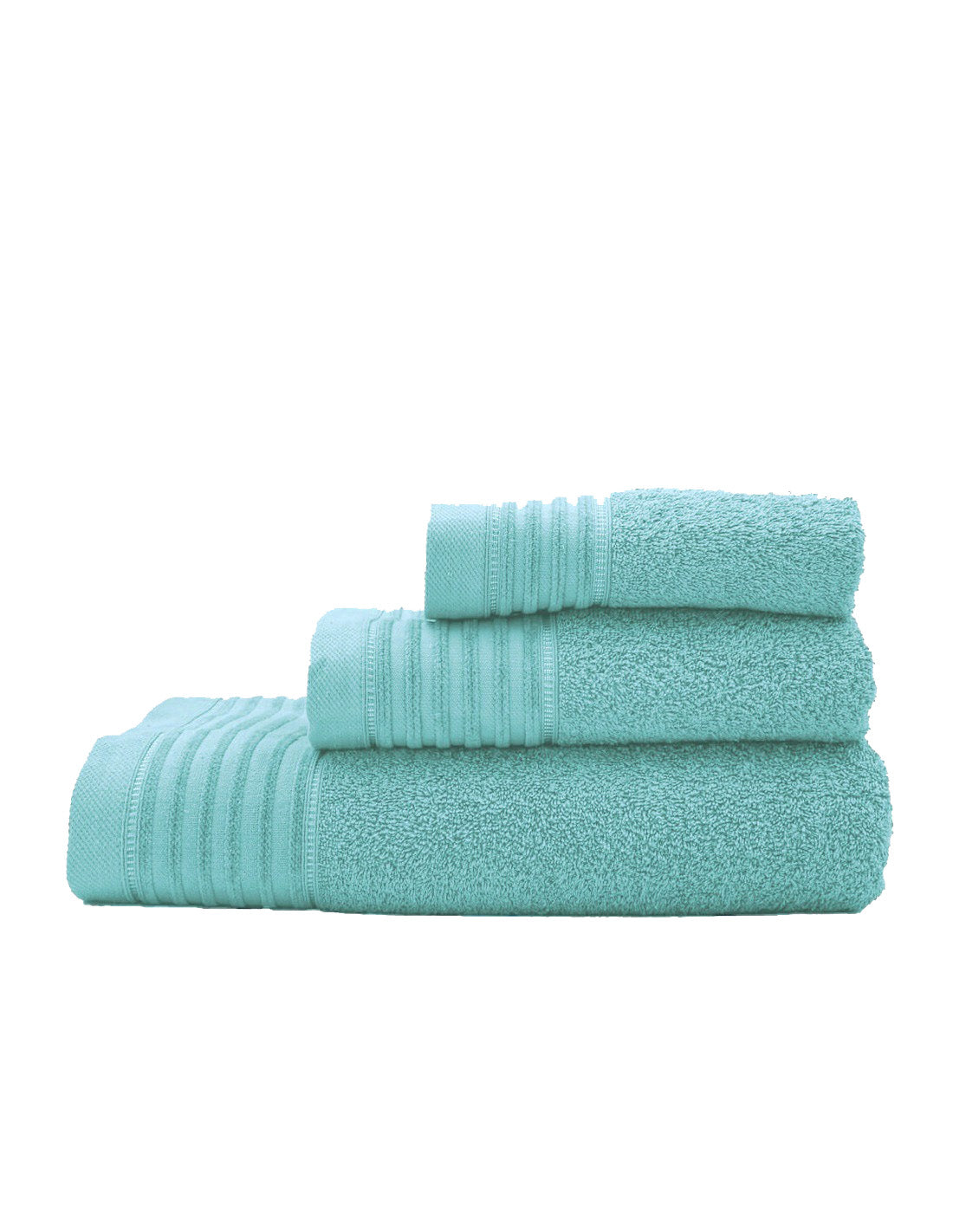 Juego de Baño de Chenilla Agua Verde