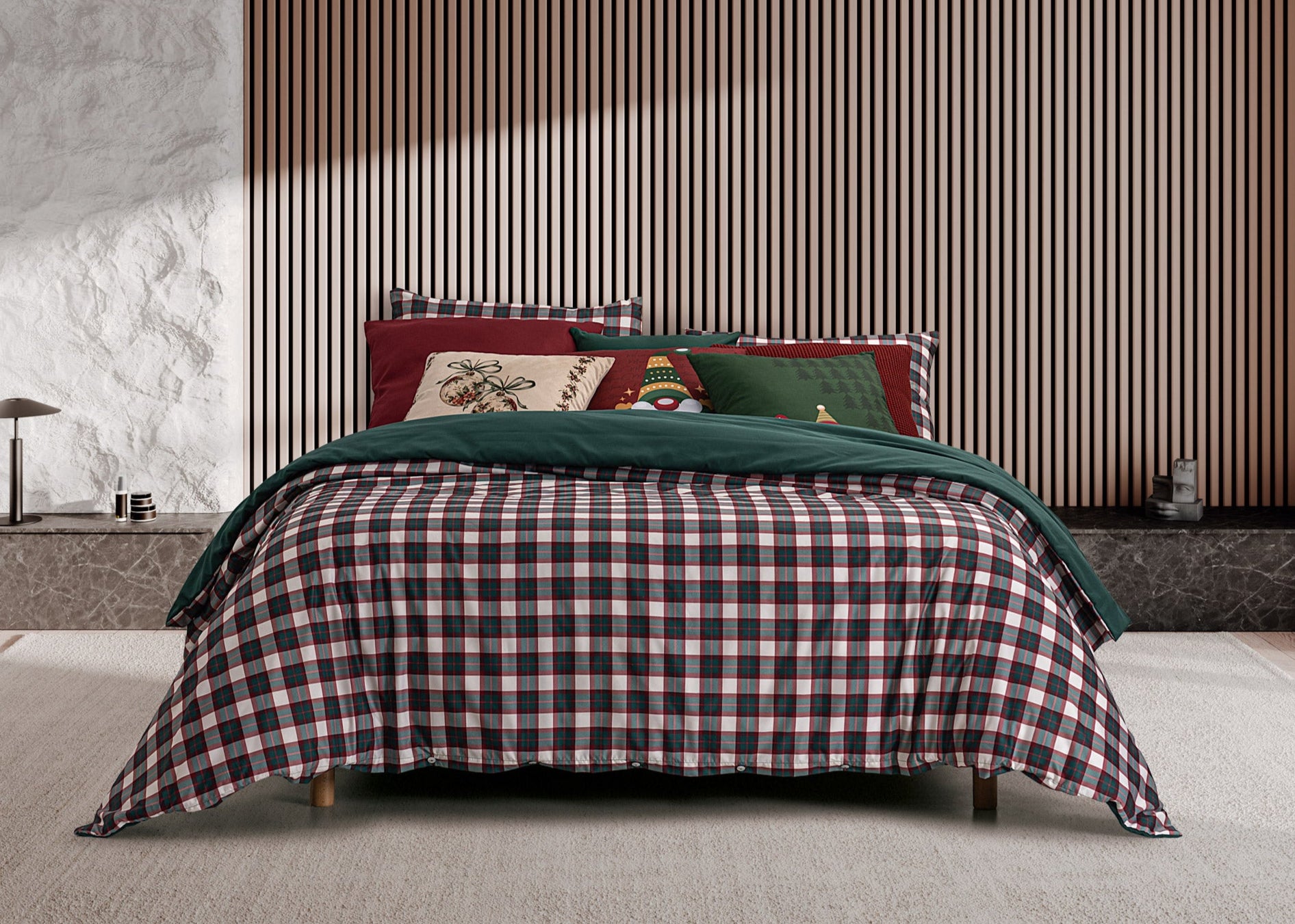 Funda nórdica navideña alegre