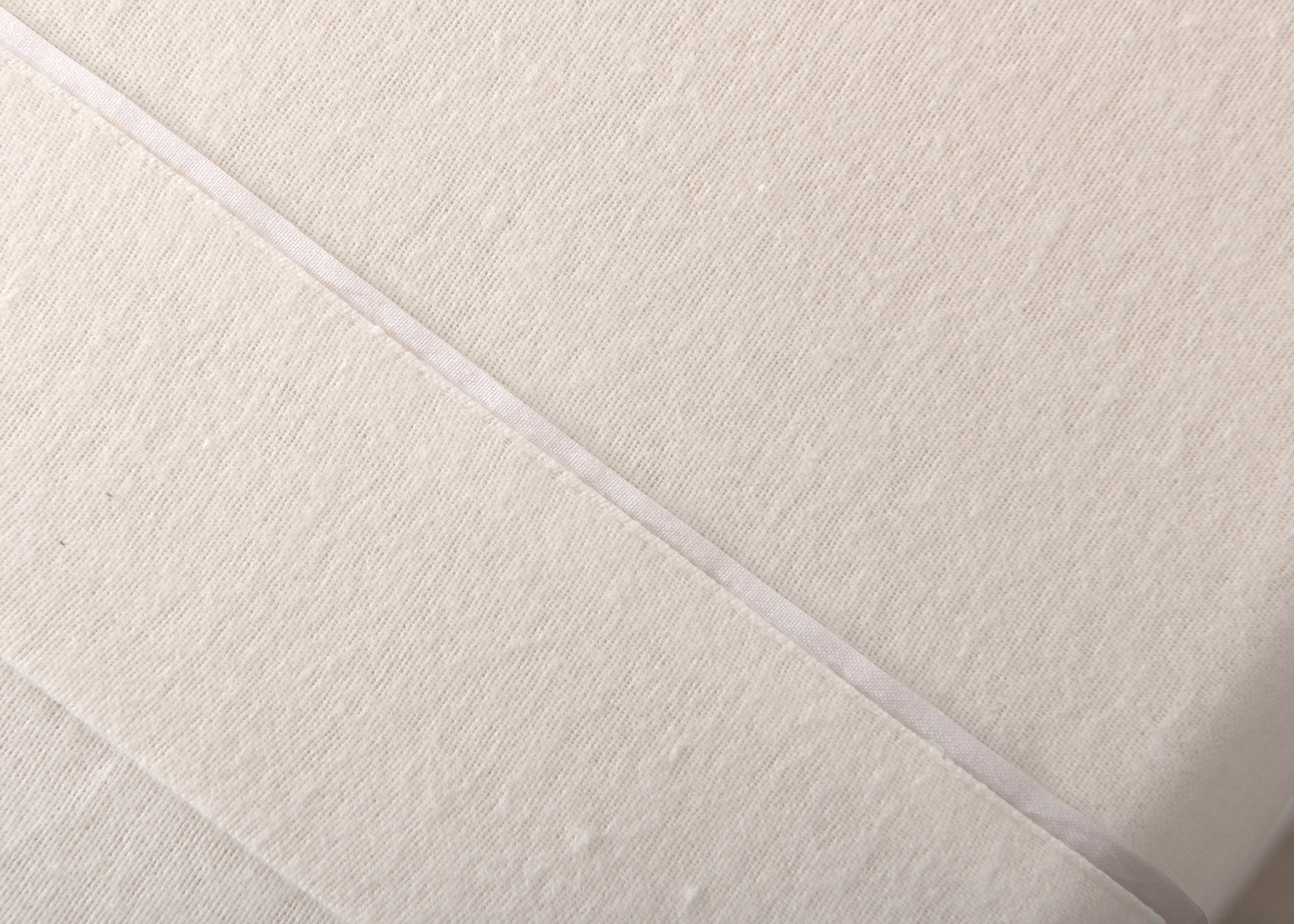 Juego de sábanas de franela lisa con perla