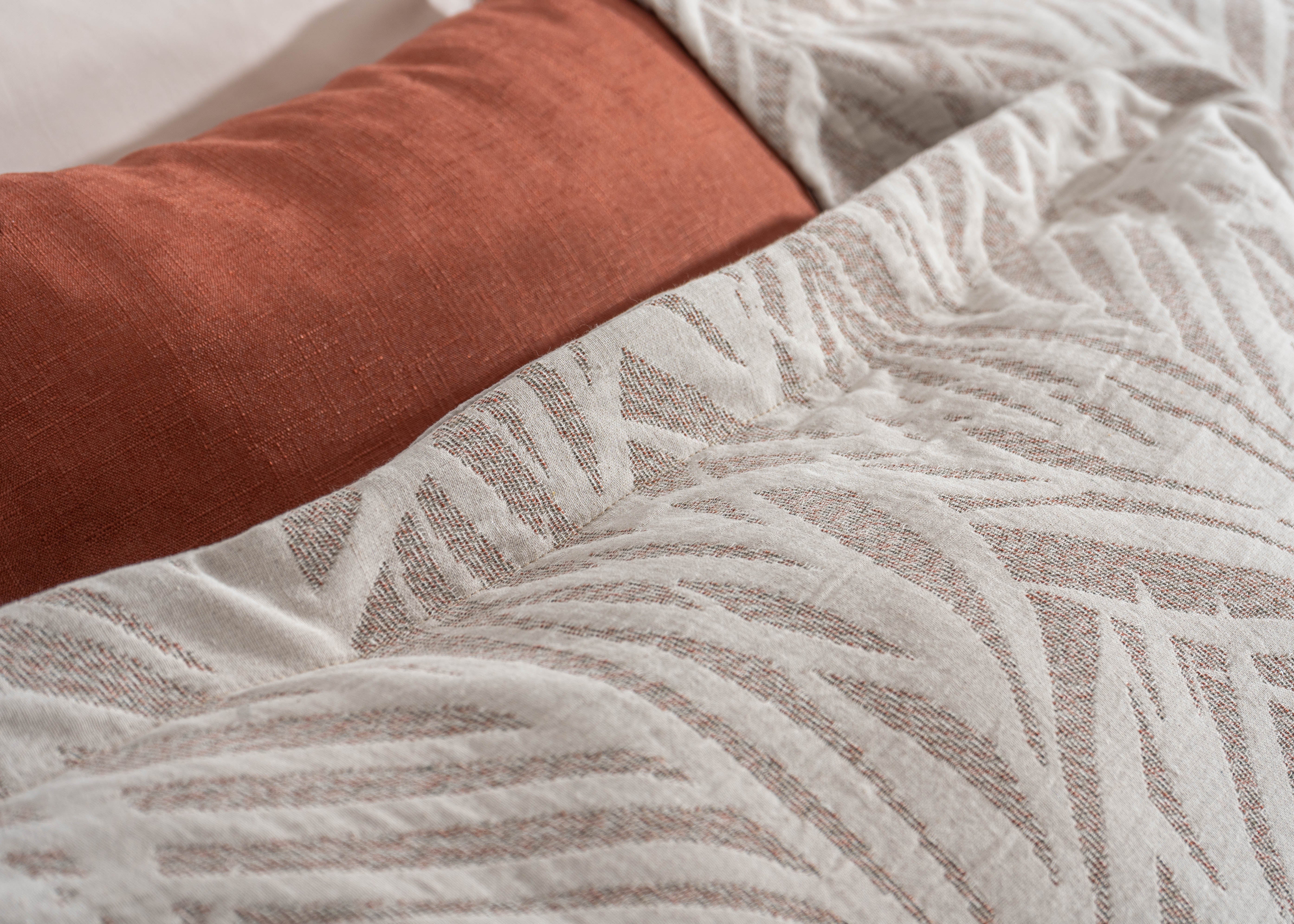 Colcha Jacquard Marco Beige