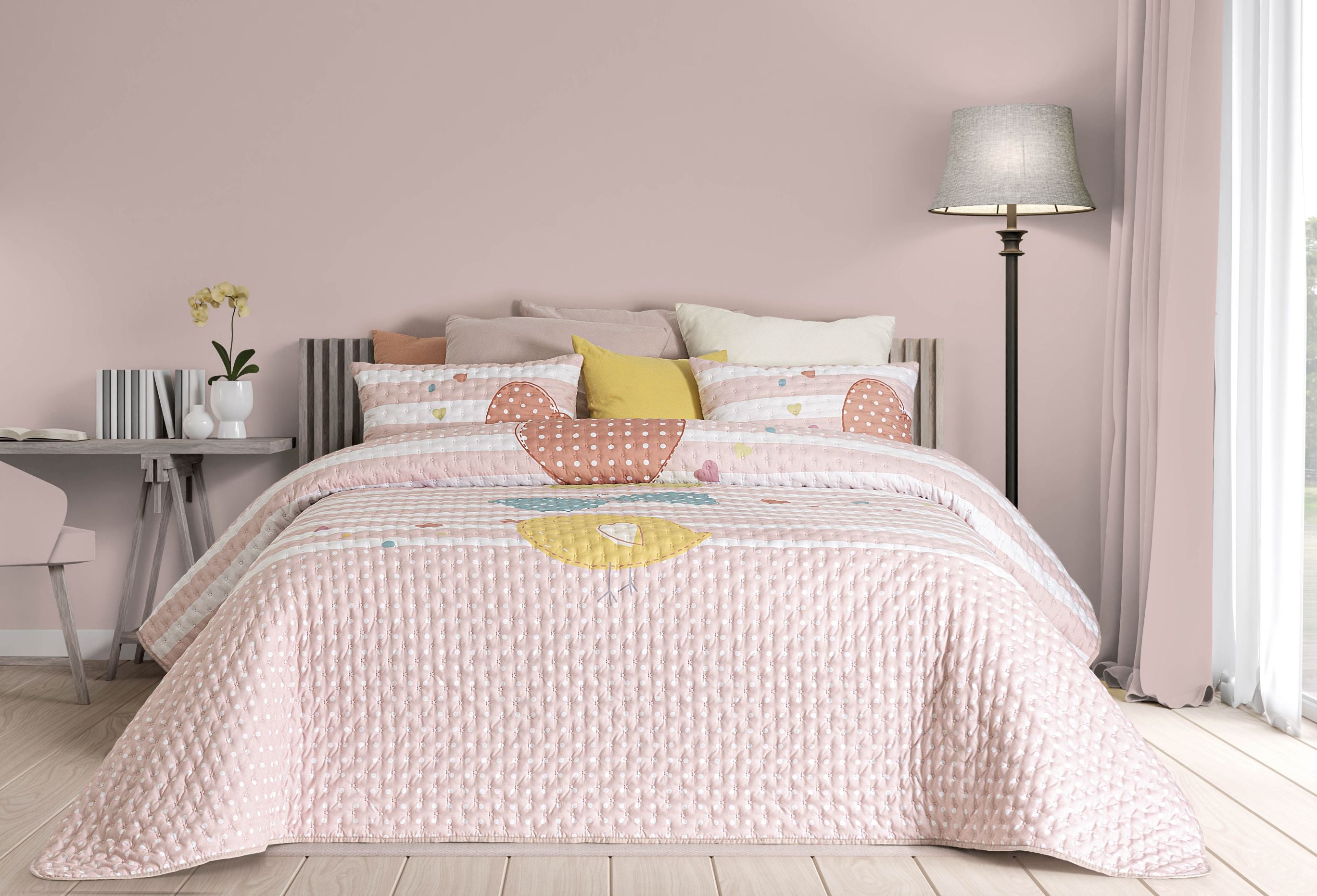 Edredón infantil de mariposas