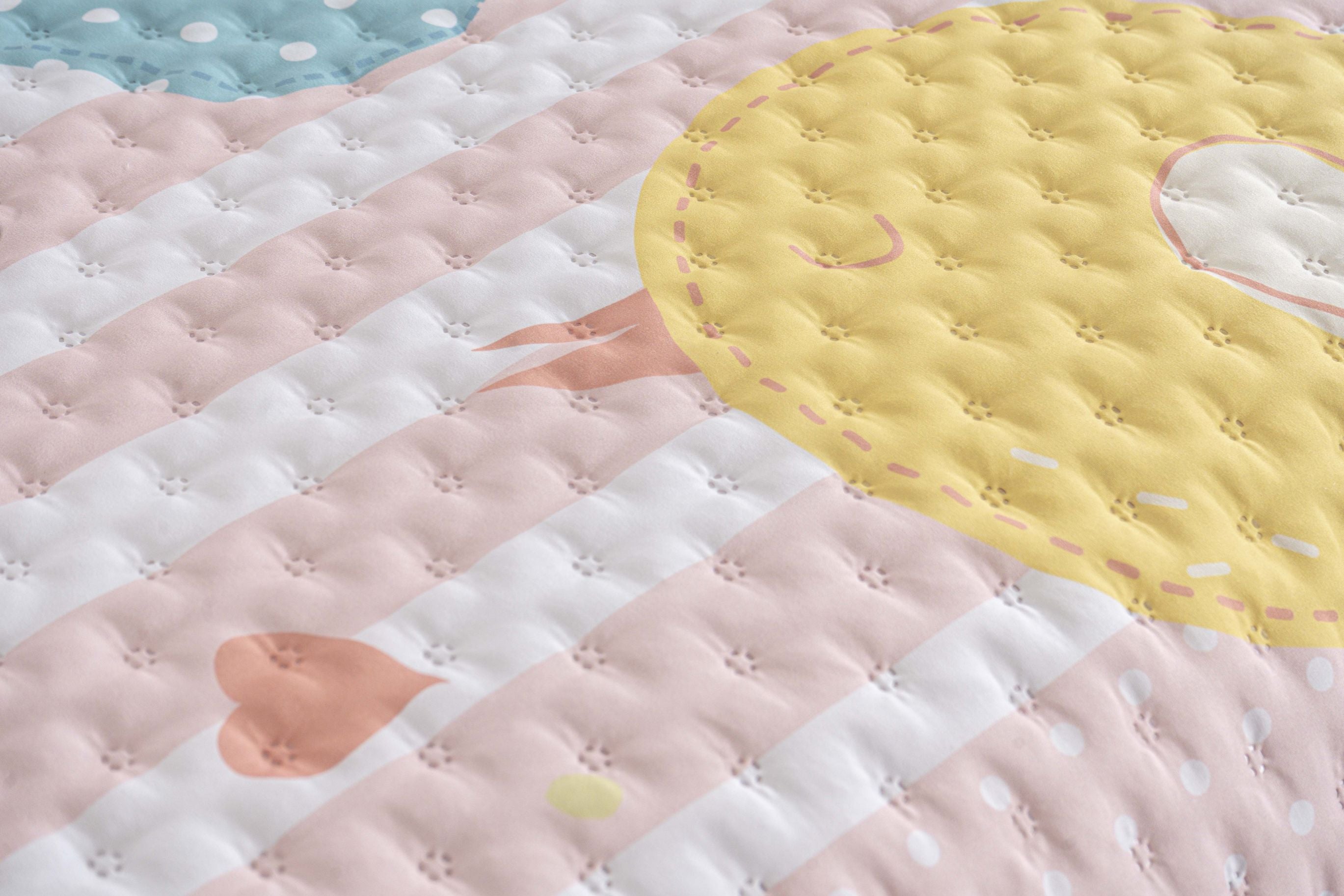 Edredón infantil de mariposas