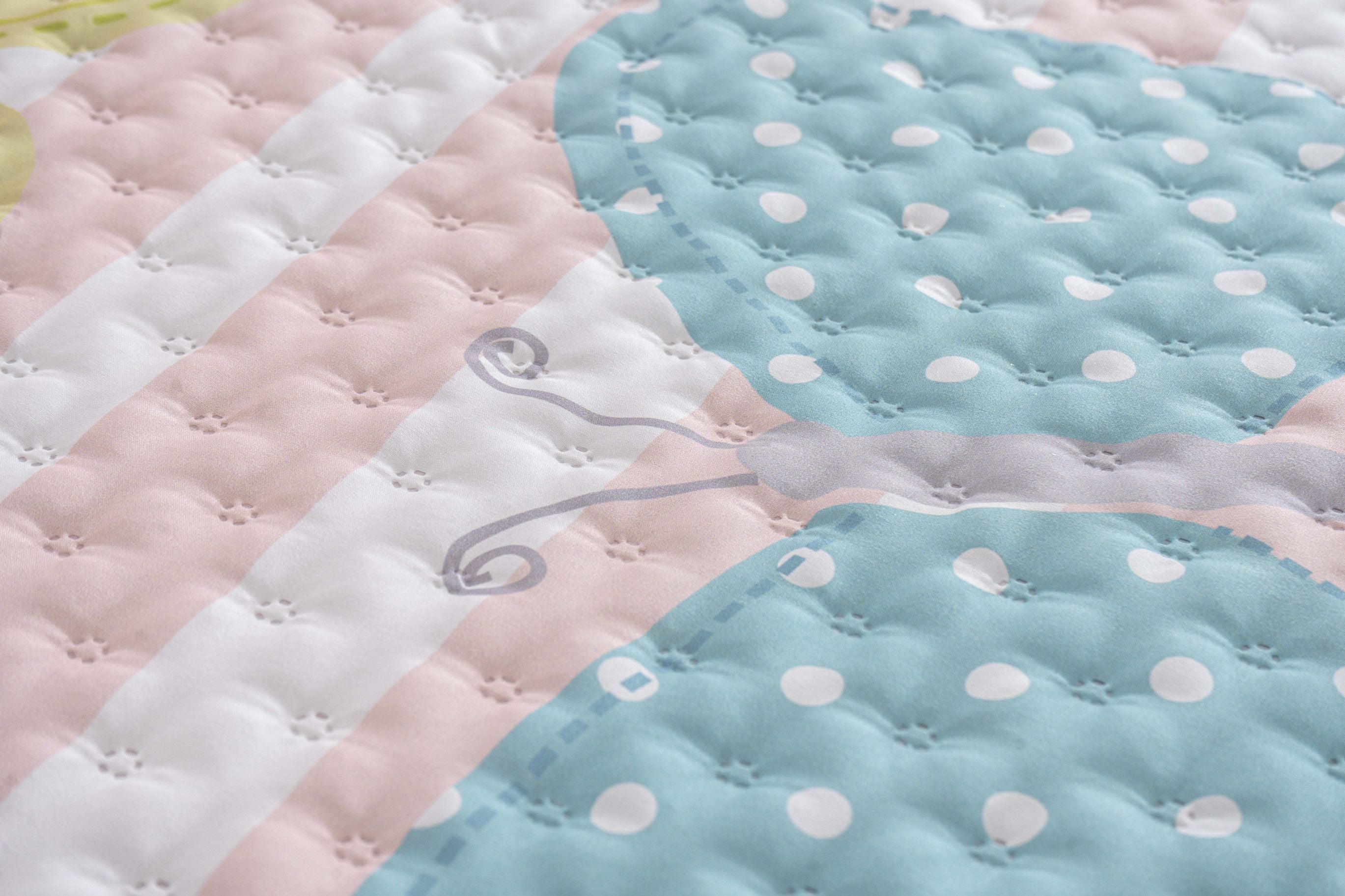 Edredón infantil de mariposas