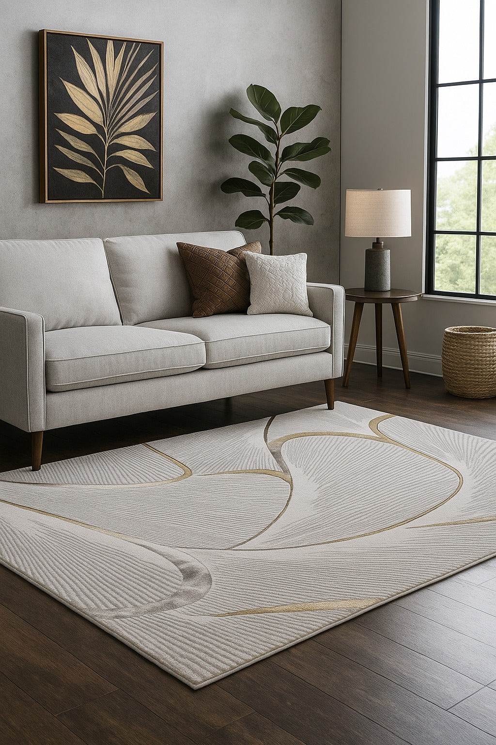 Alfombra Eclipse Dorado