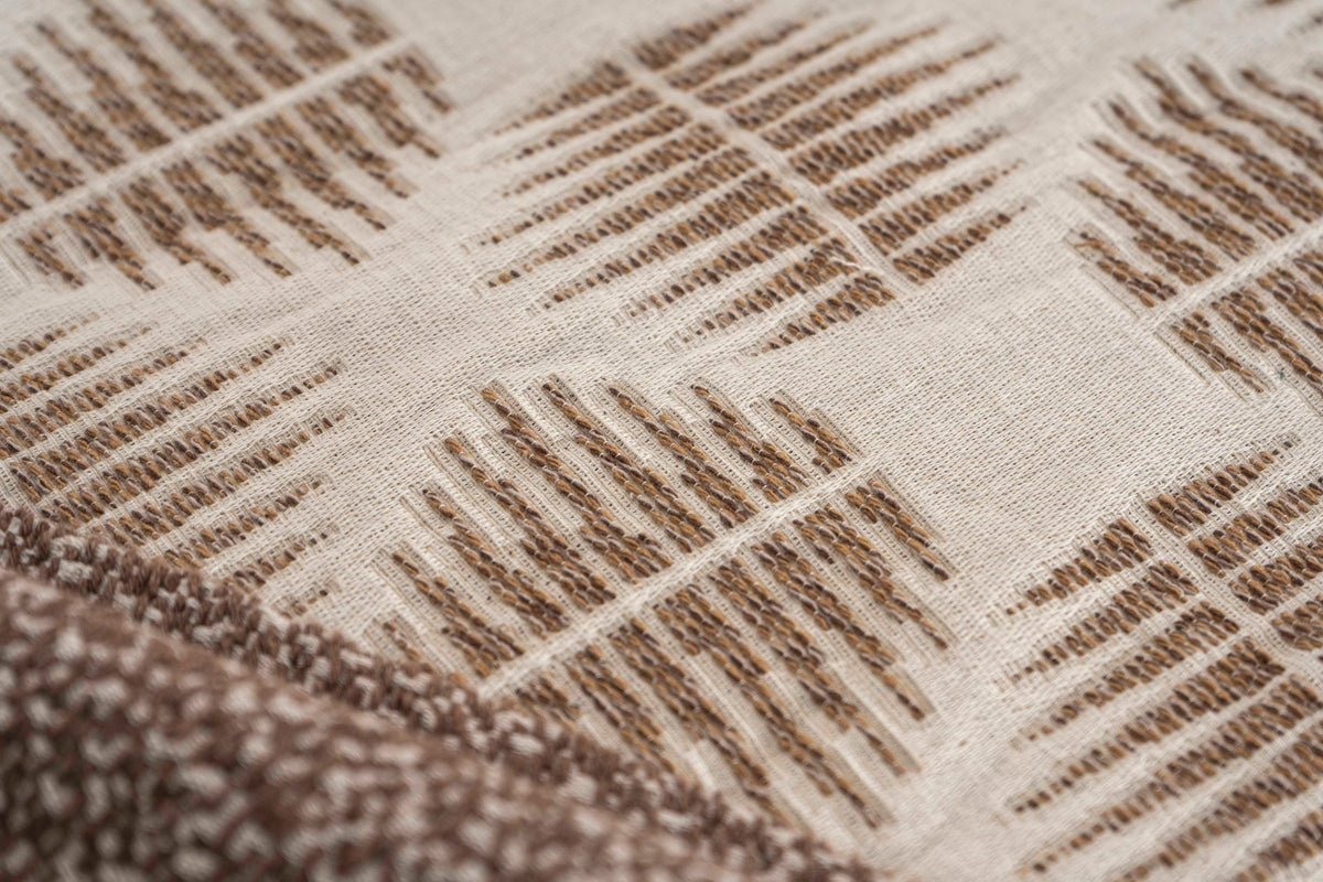 Colcha Jacquard Oslo Camello