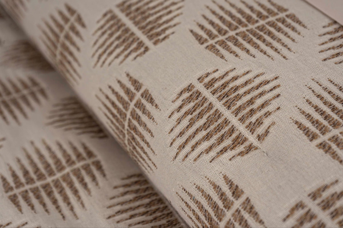 Colcha Jacquard Oslo Camello