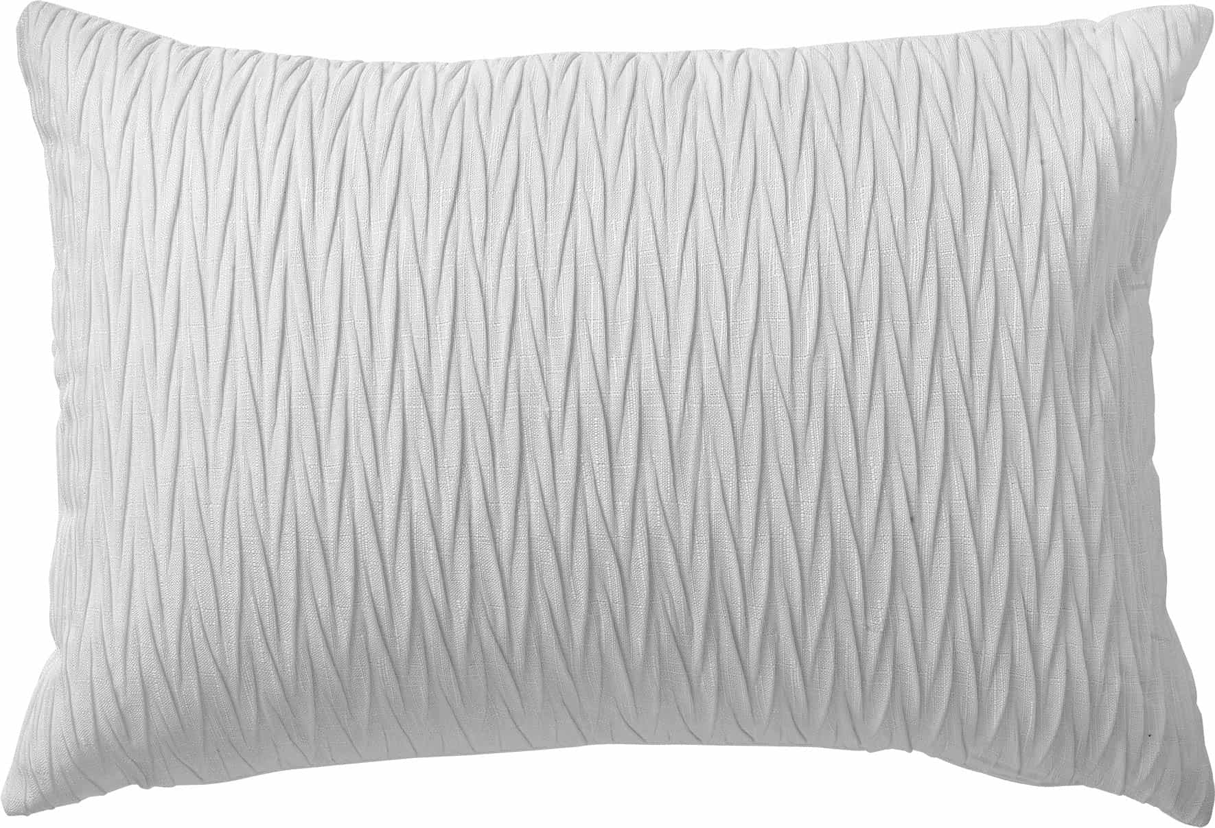 Almohada decorativa plisada