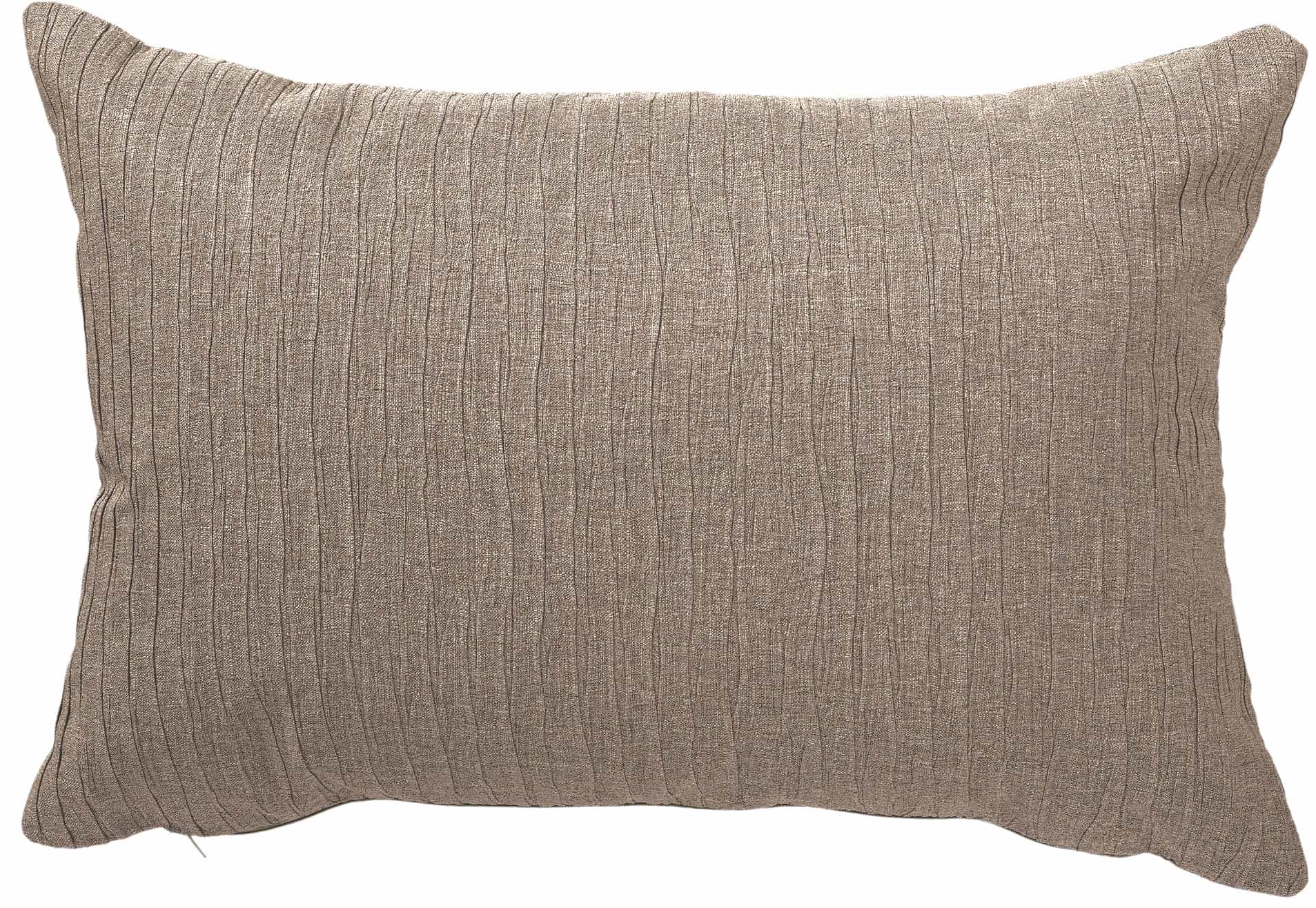 Almohada decorativa plisada