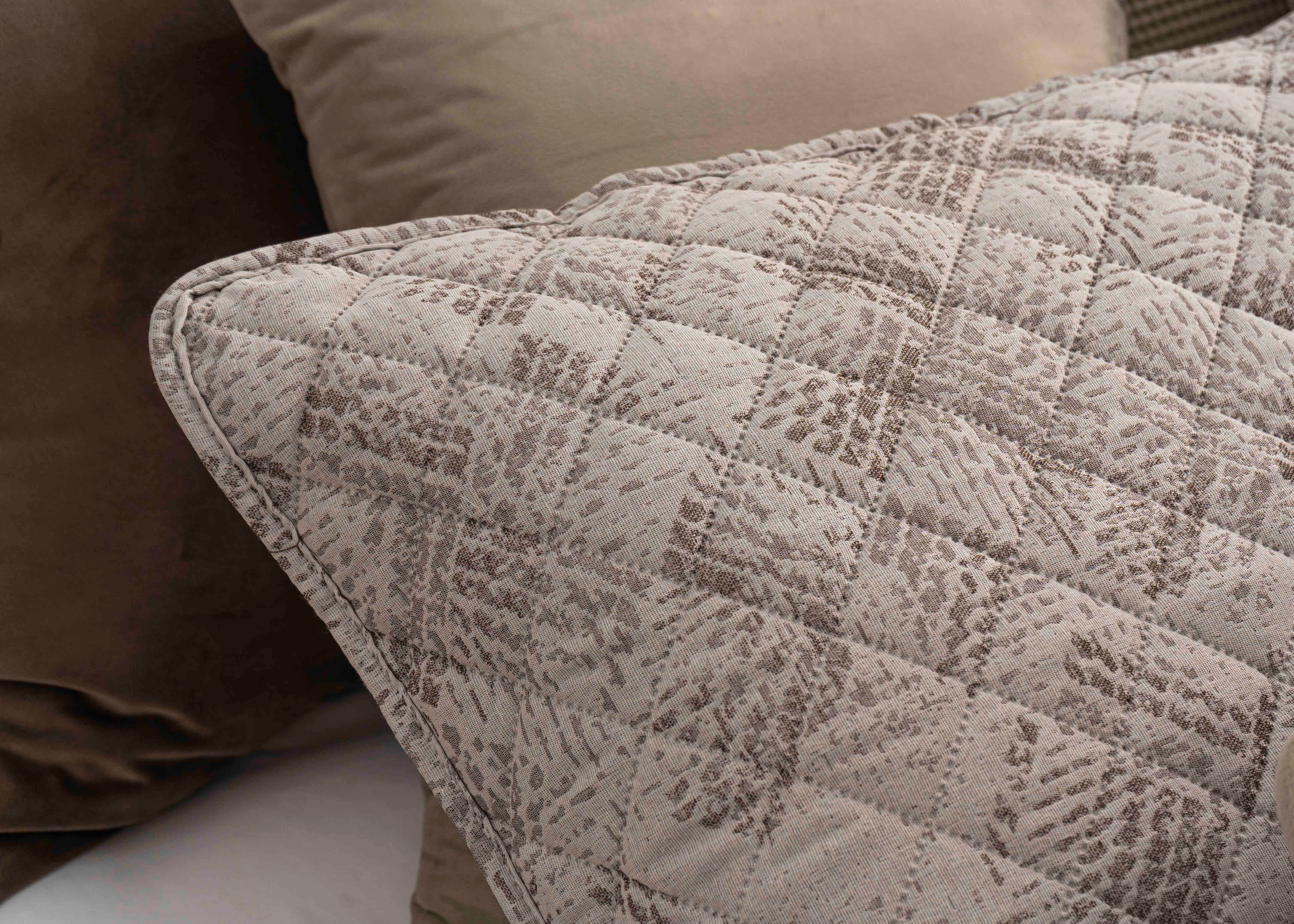 Edredón Zurich de piel de cordero en jacquard