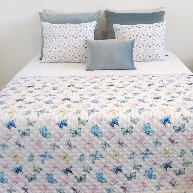 Colcha Bouti Infantil Mariposa