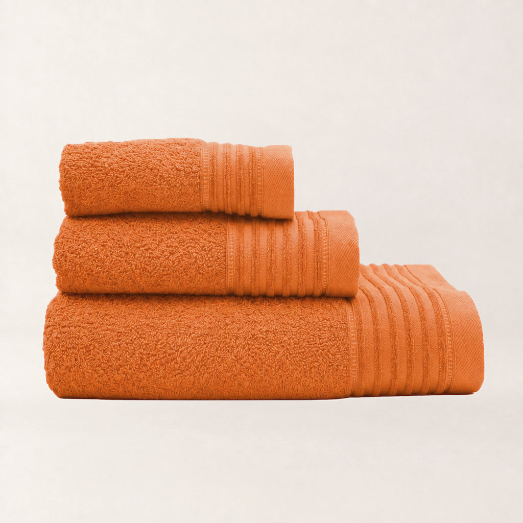 Juego de Baño de Chenilla Naranja