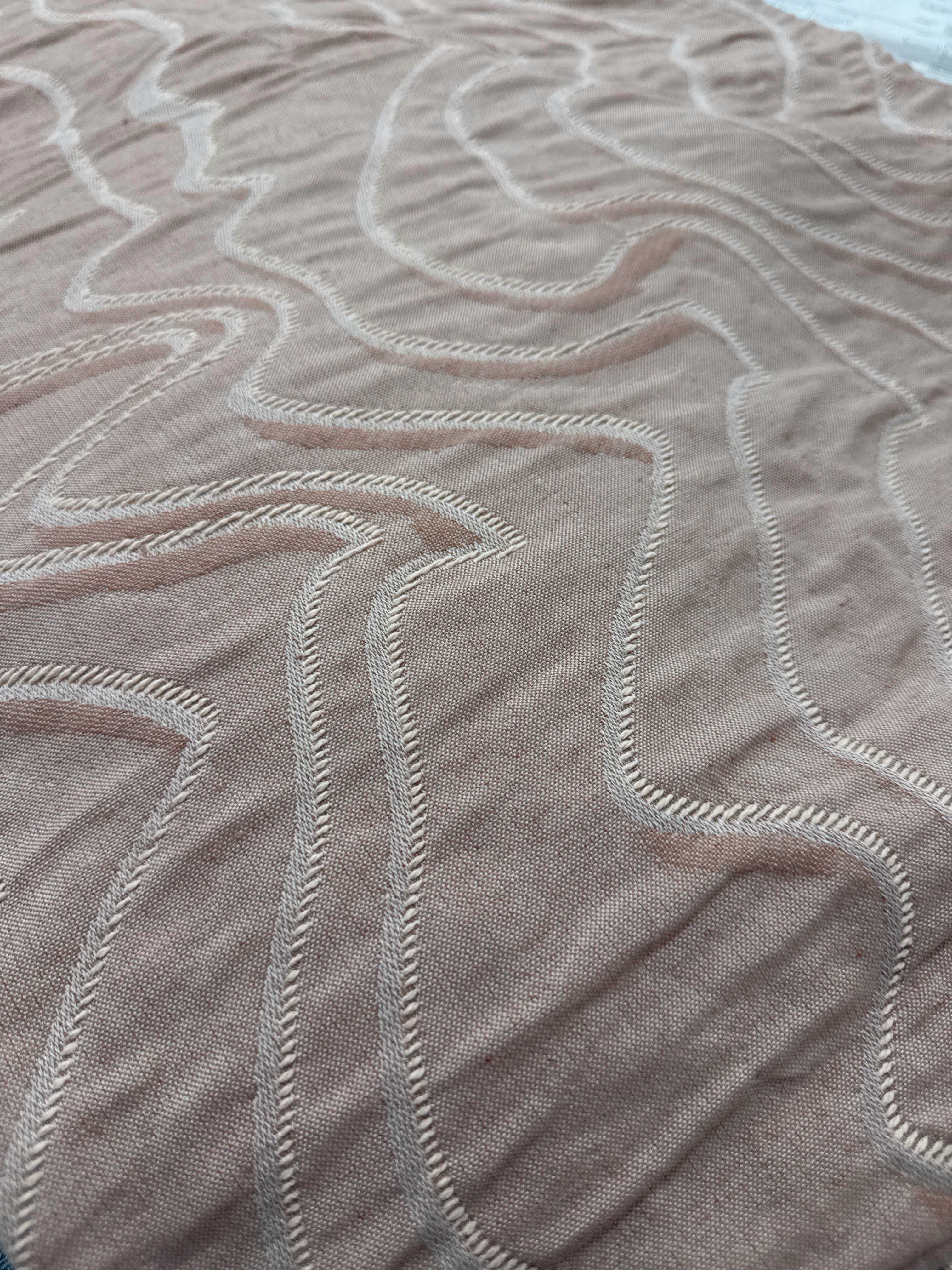 Colcha de verano de lino Delfim