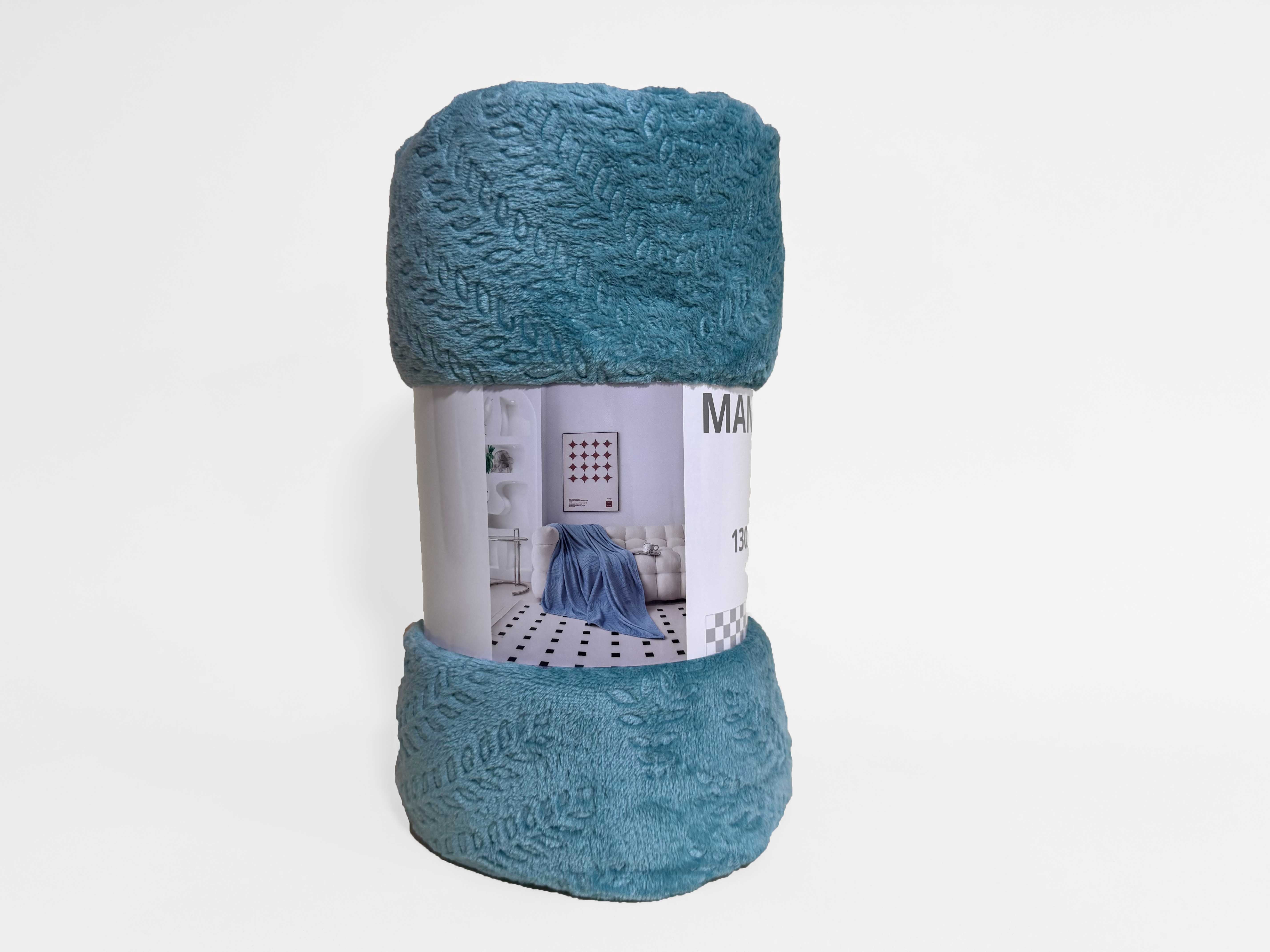 Manta decorativa floral