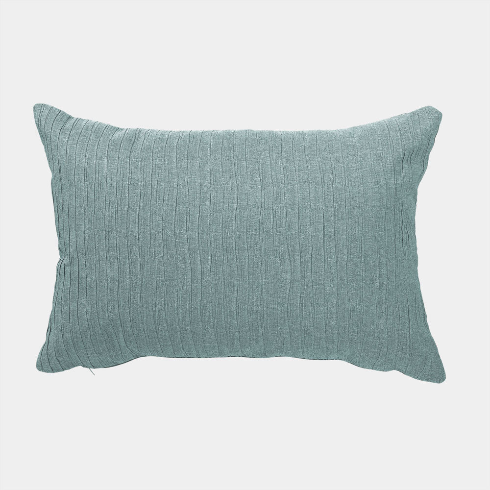 Almohada decorativa plisada