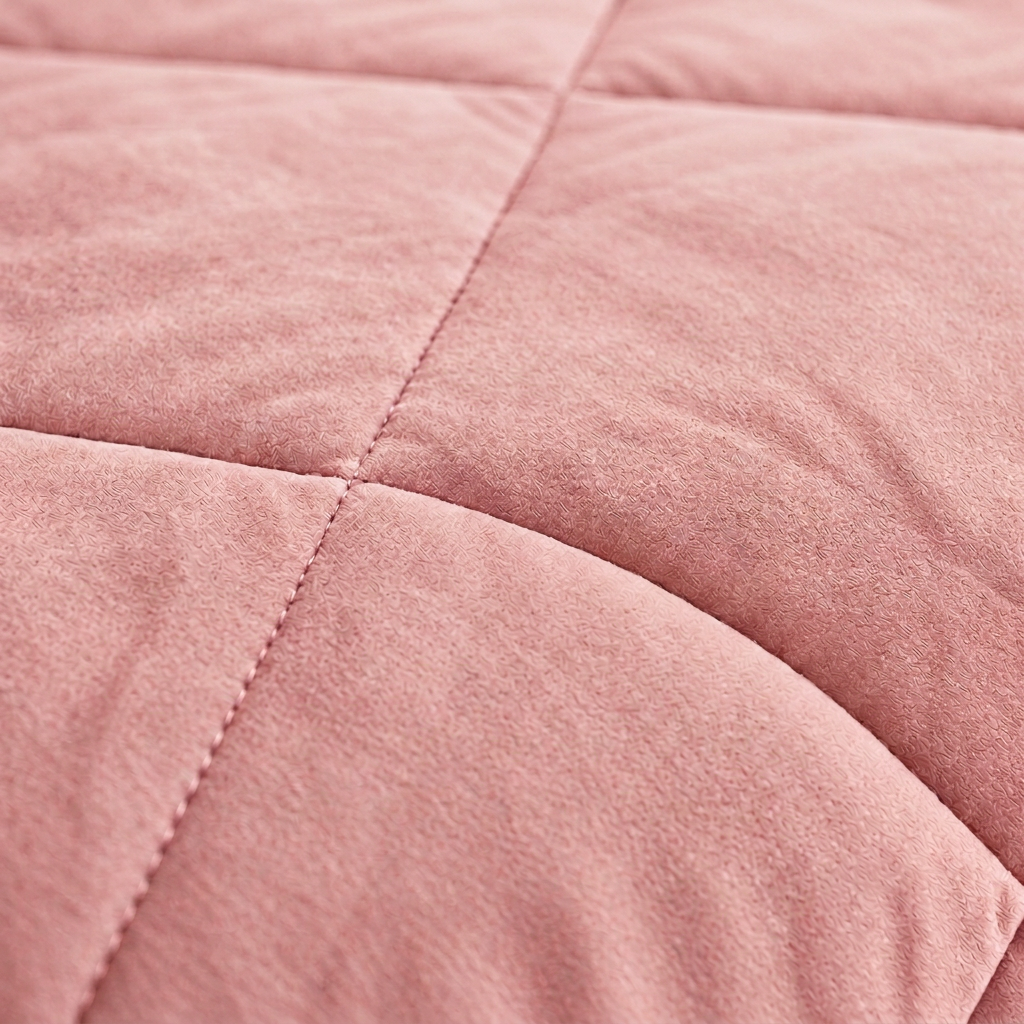 Textura do tecido em rosa claro