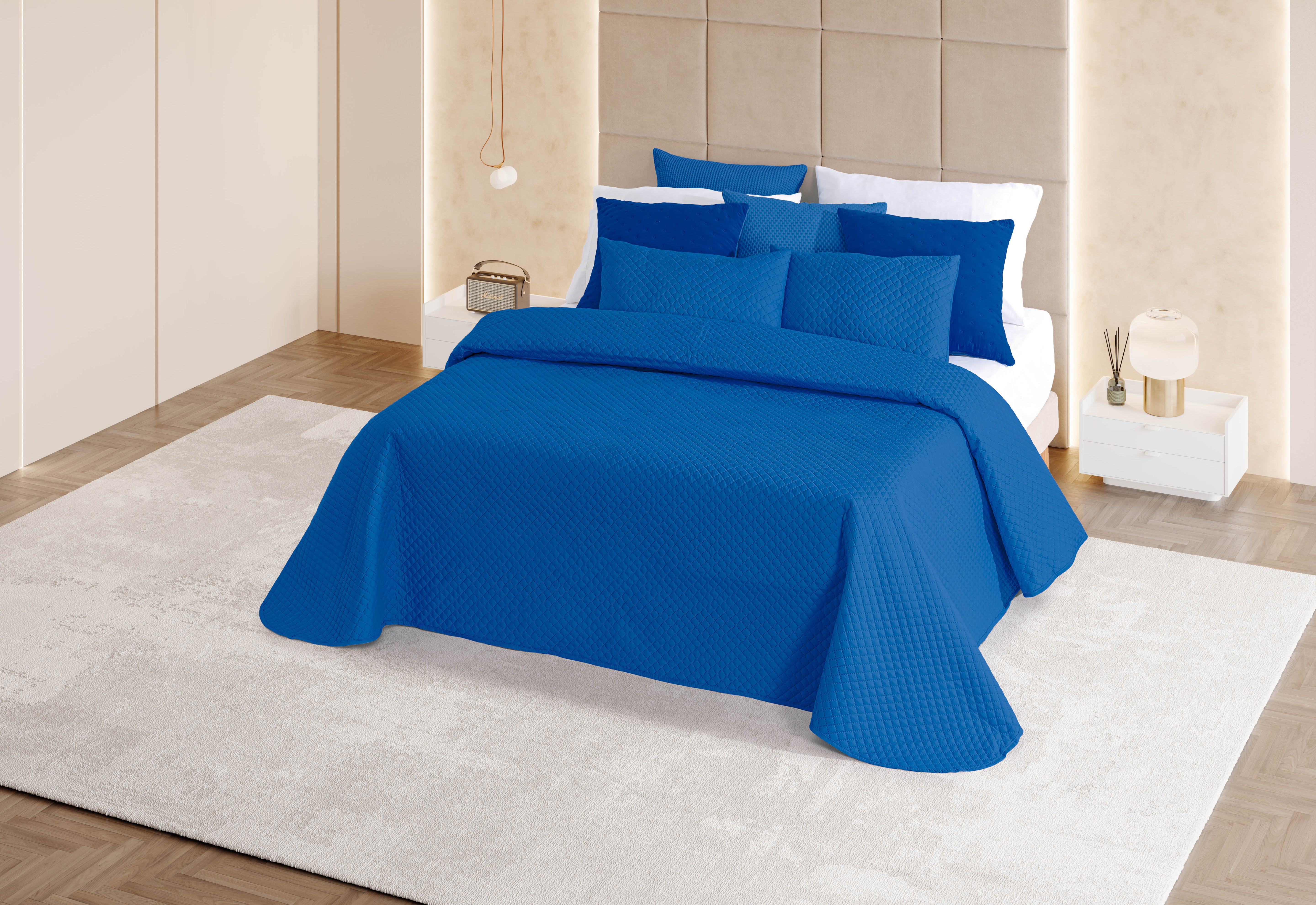 Edredón azul Troia 2