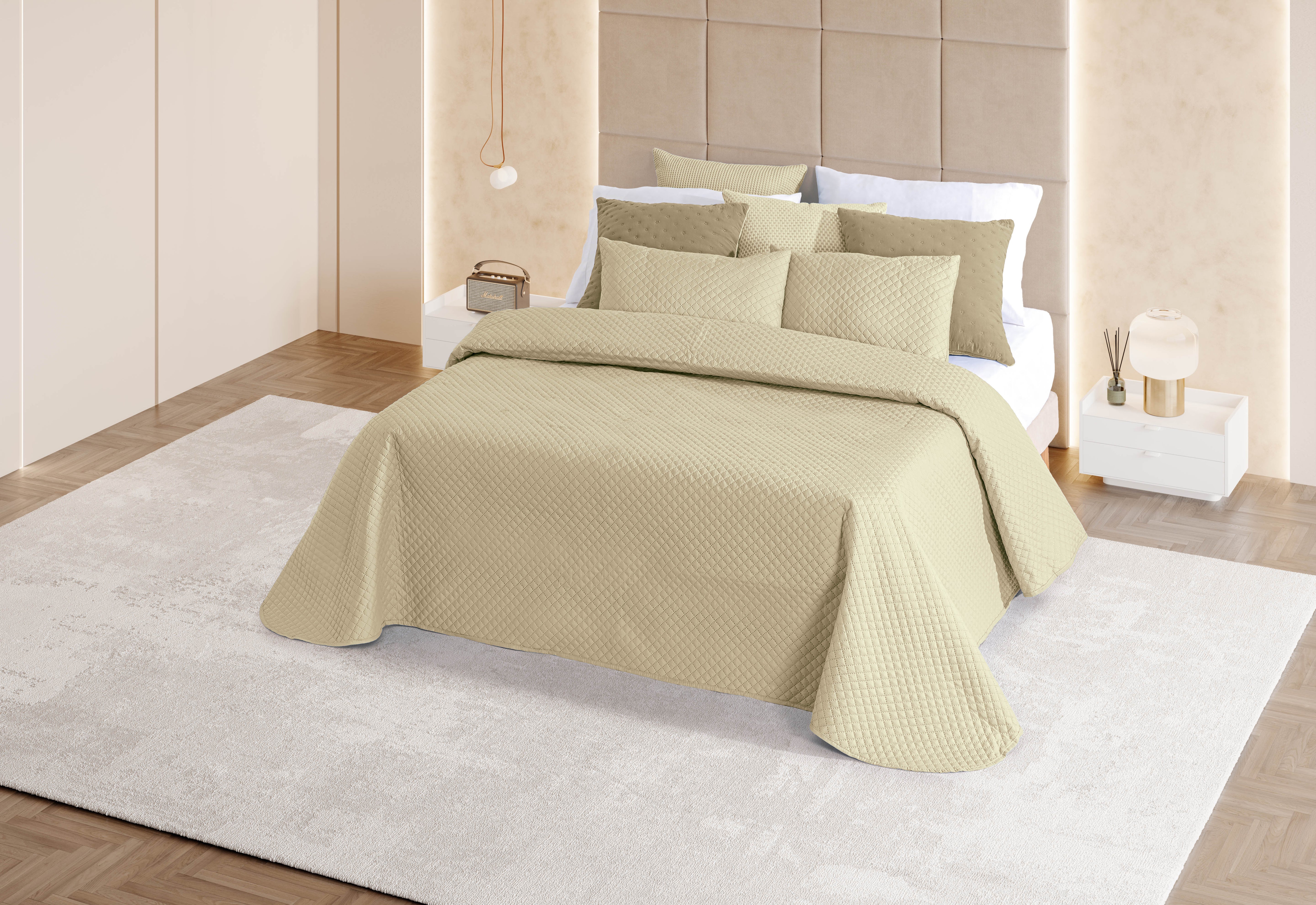 Edredón Troia 2 Beige