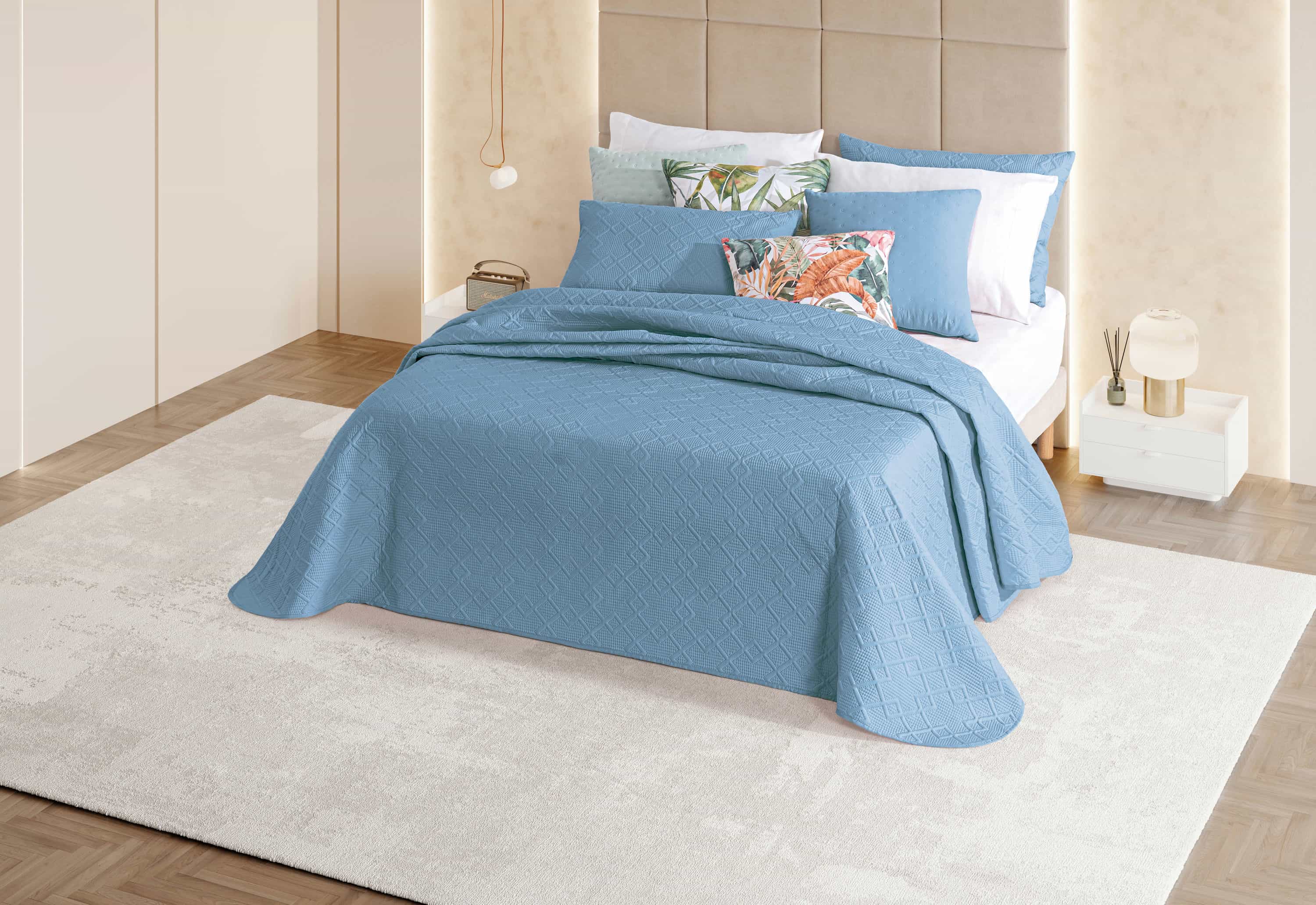 Edredón azul Troia 5