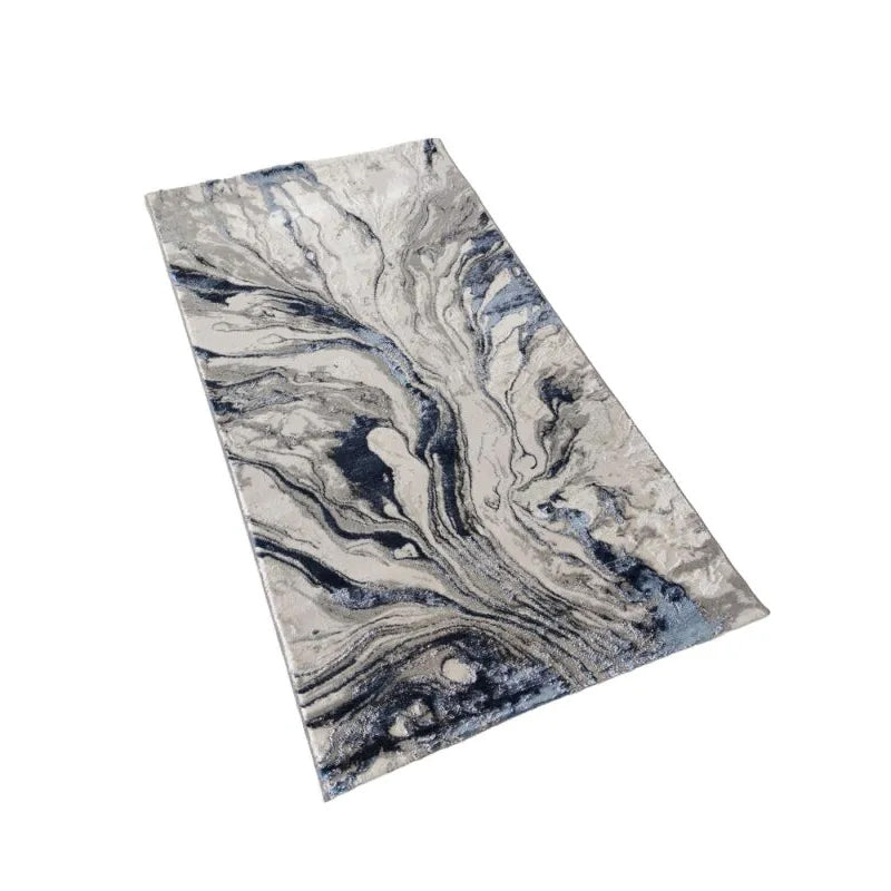 Alfombra azul de Zara