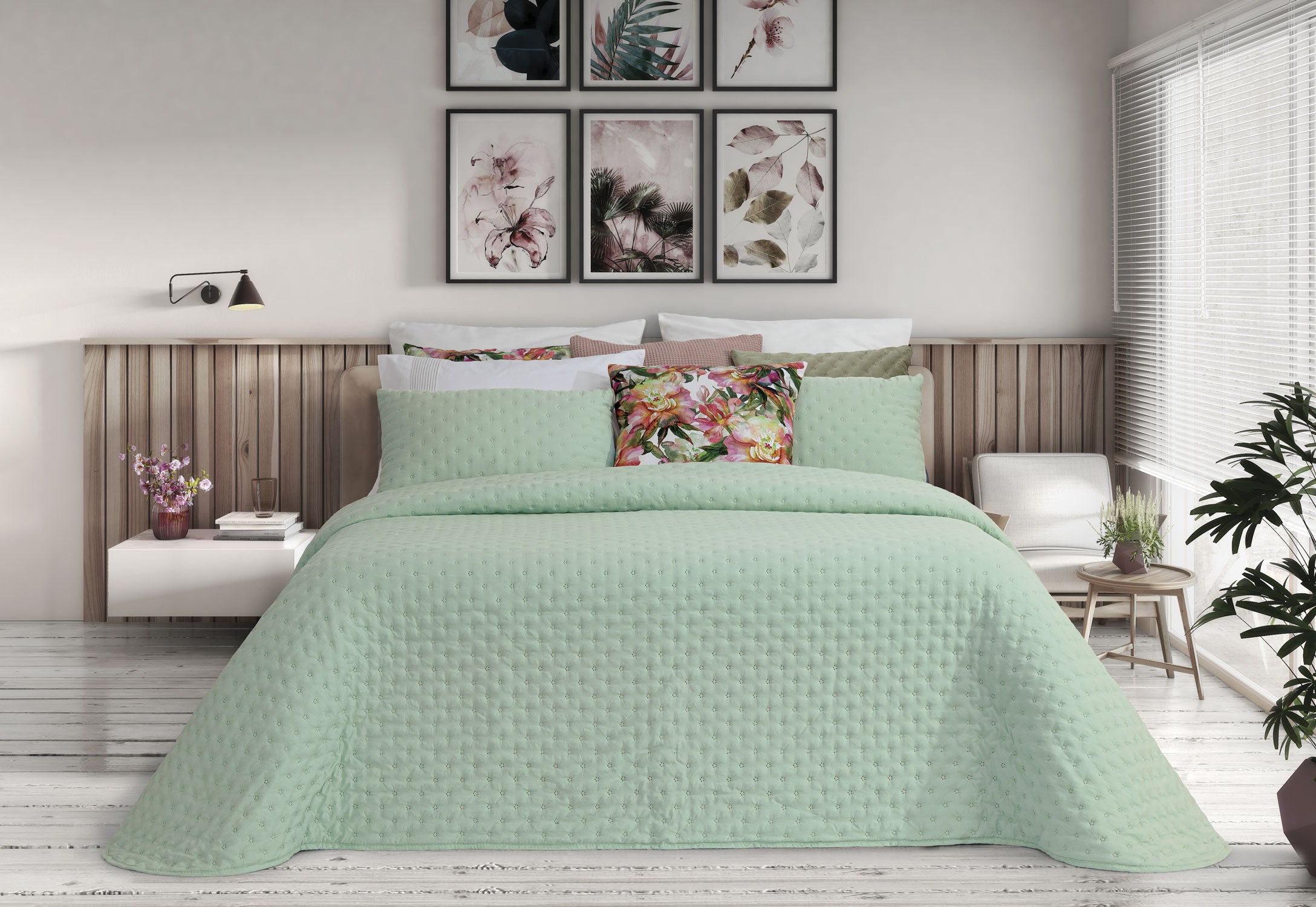 Colcha Alana Verde