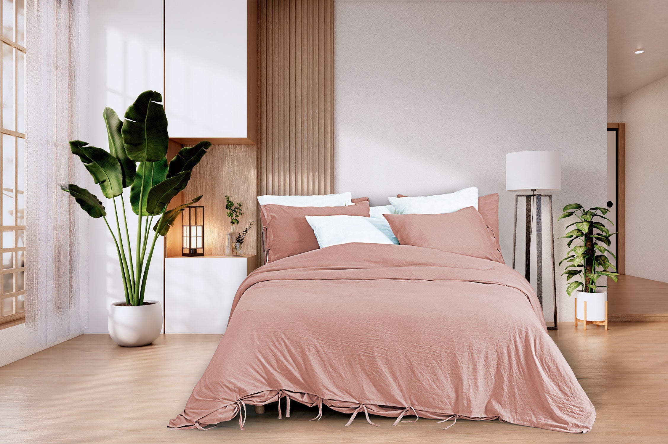 Funda Nordica Soft Touch Arinto Rosa Velho + Fronha