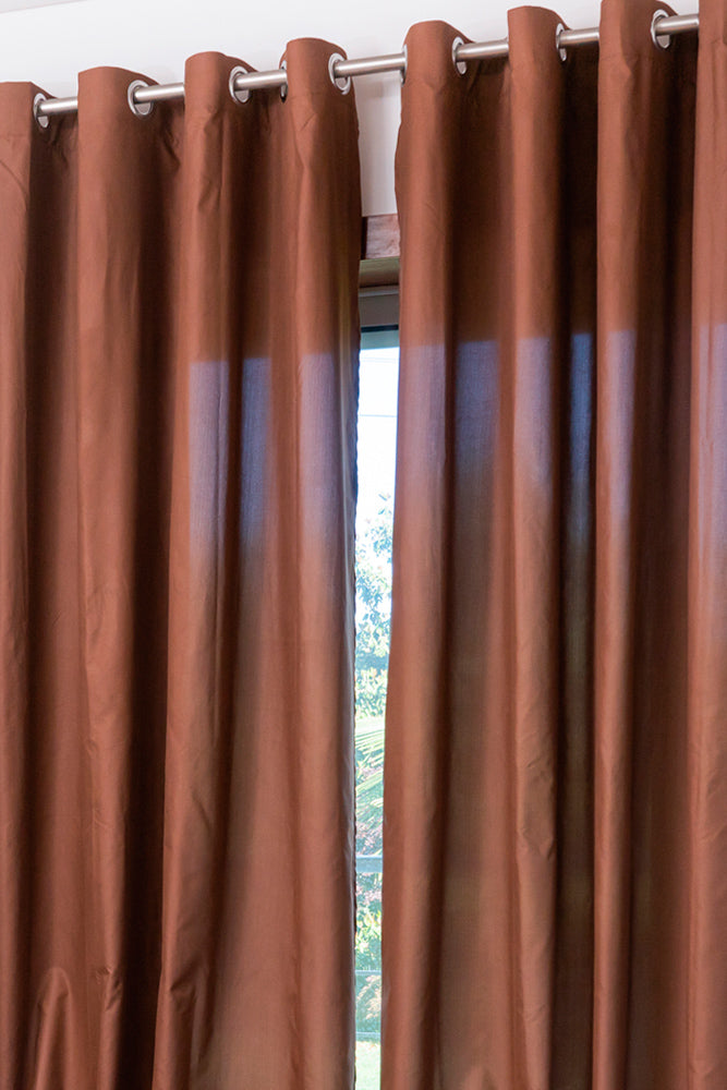 Cortinas de dos tonos