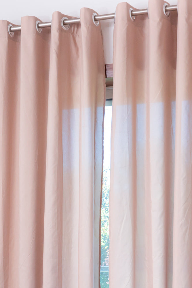 Cortinas de dos tonos