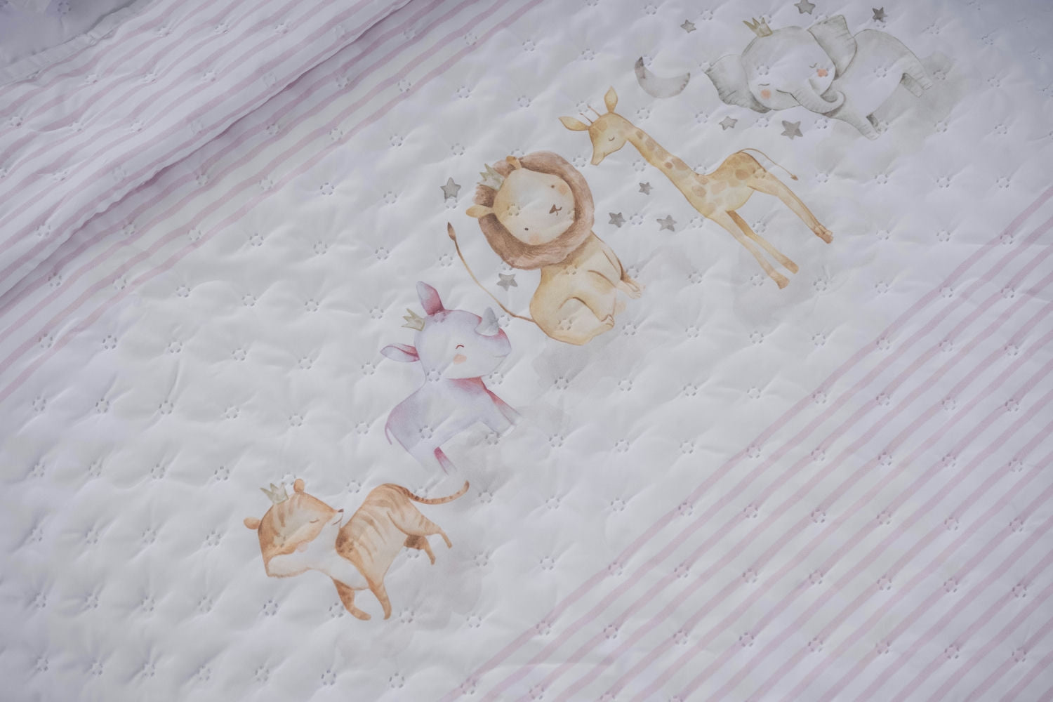 Edredón de bebé de la jungla