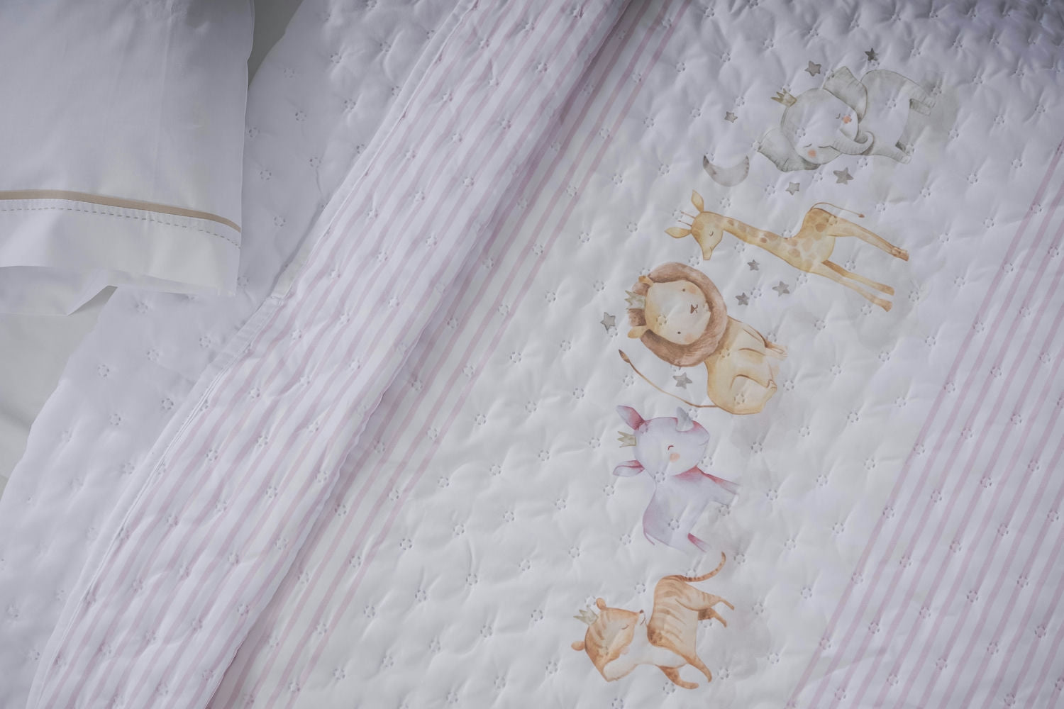 Edredón de bebé de la jungla