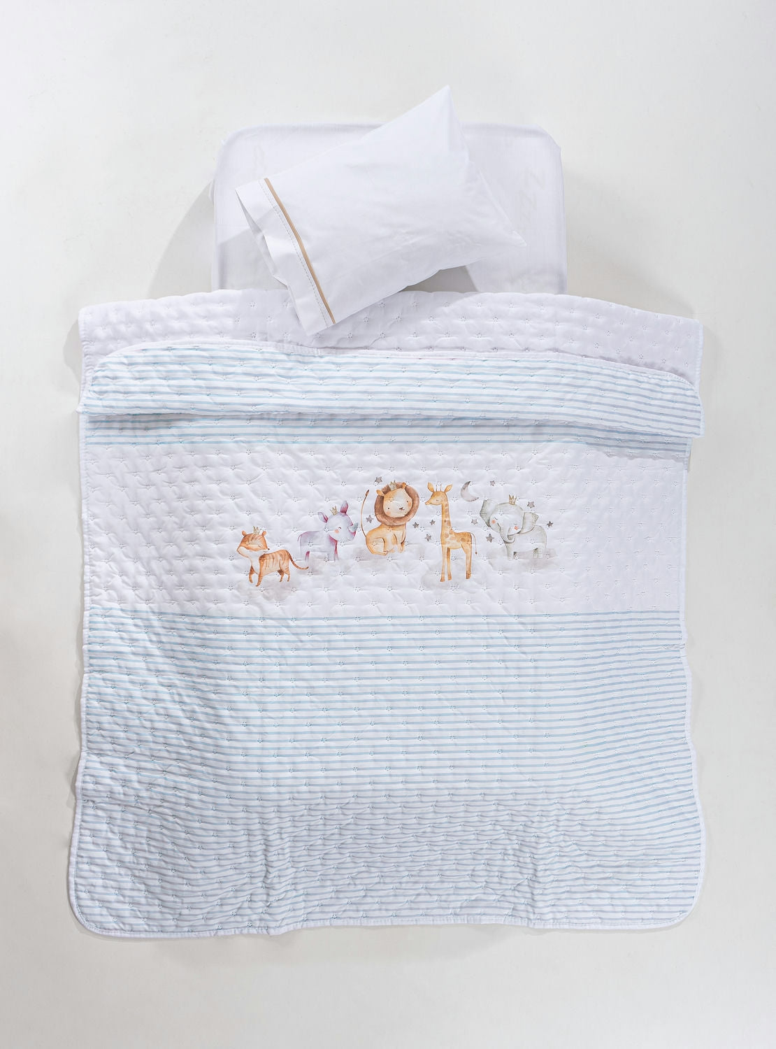 Edredón de bebé de la jungla